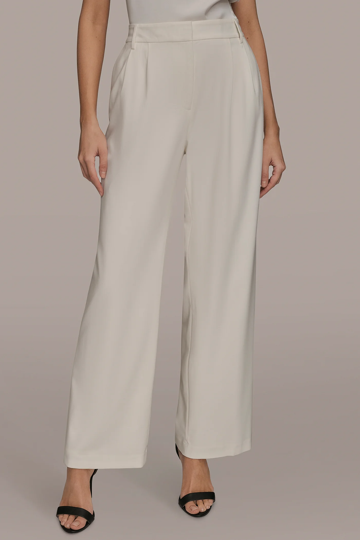 EXTRA HIGH-RISE PLEATED WIDE-LEG PANT - VXVOV