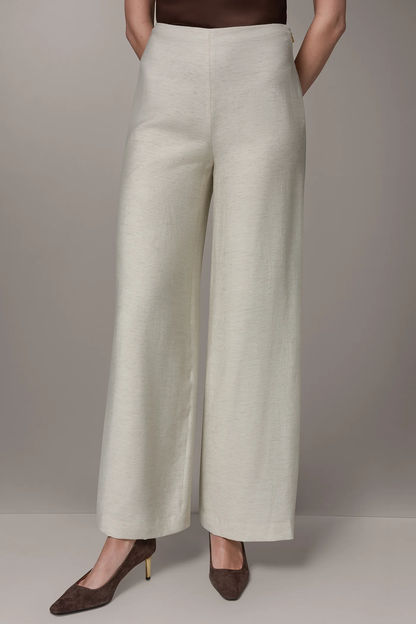 WIDE-LEG SUIT PANT - VXVOV
