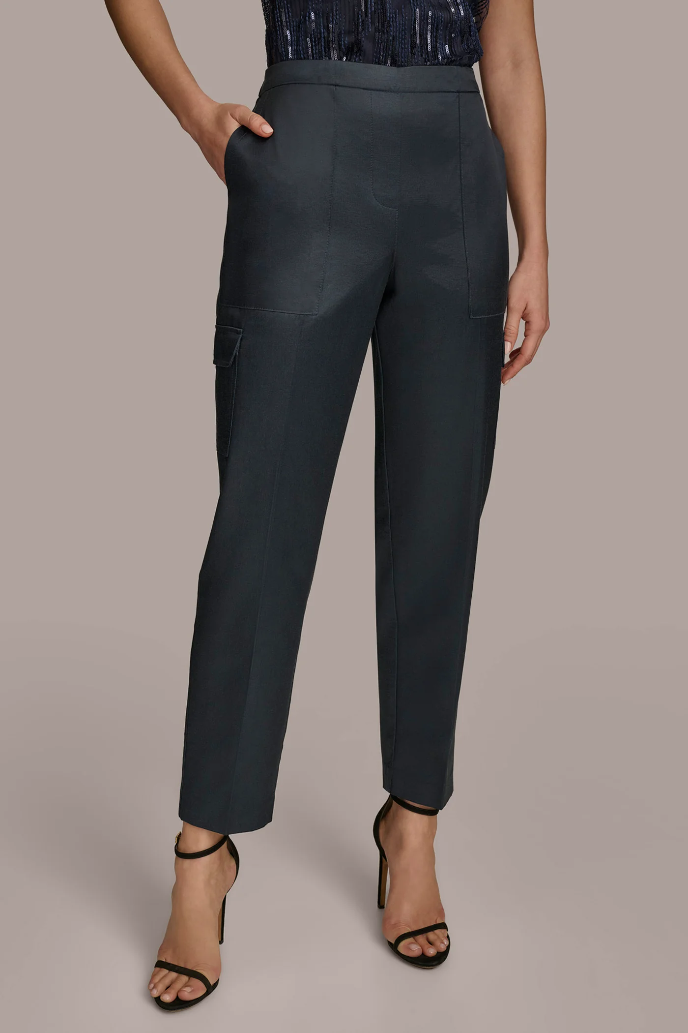 SATIN CARGO PANT - VXVOV