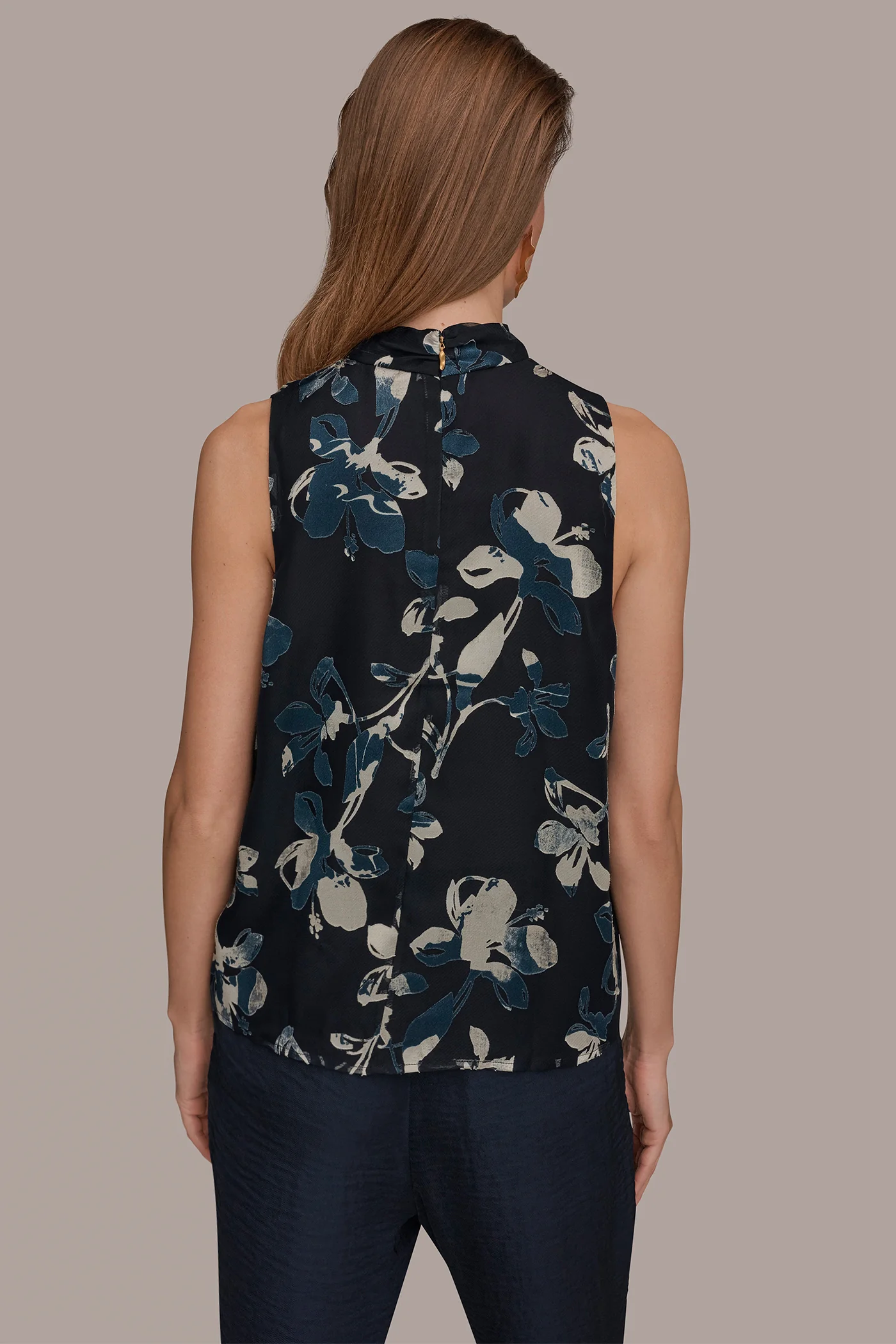 FLORAL CRISSCROSS TOP - VXVOV