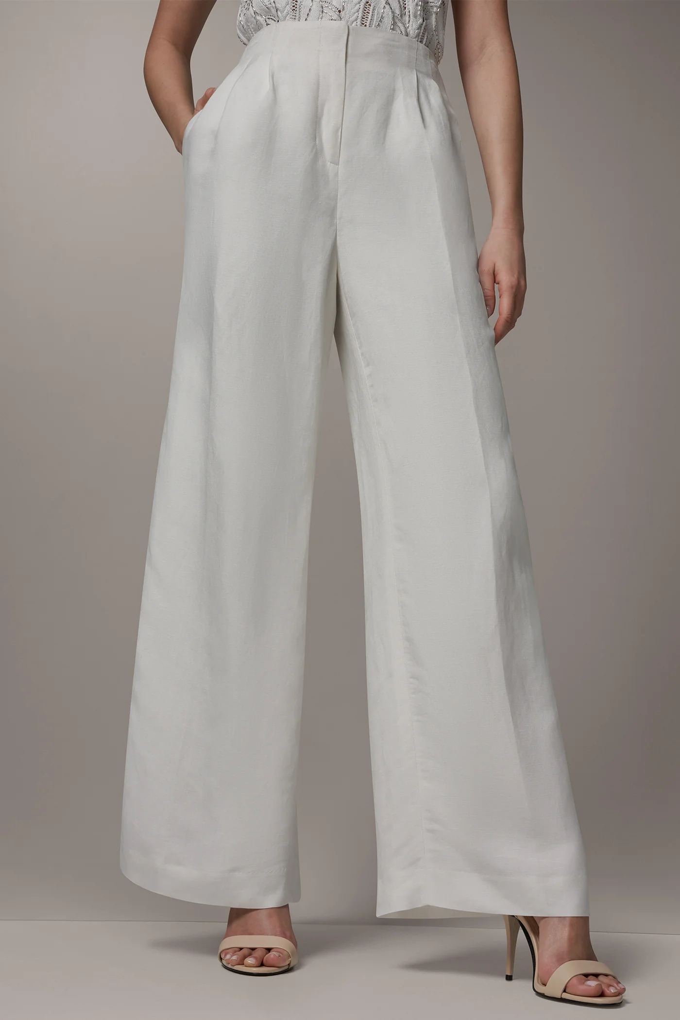 HIGH-RISE WIDE-LEG PANT - VXVOV
