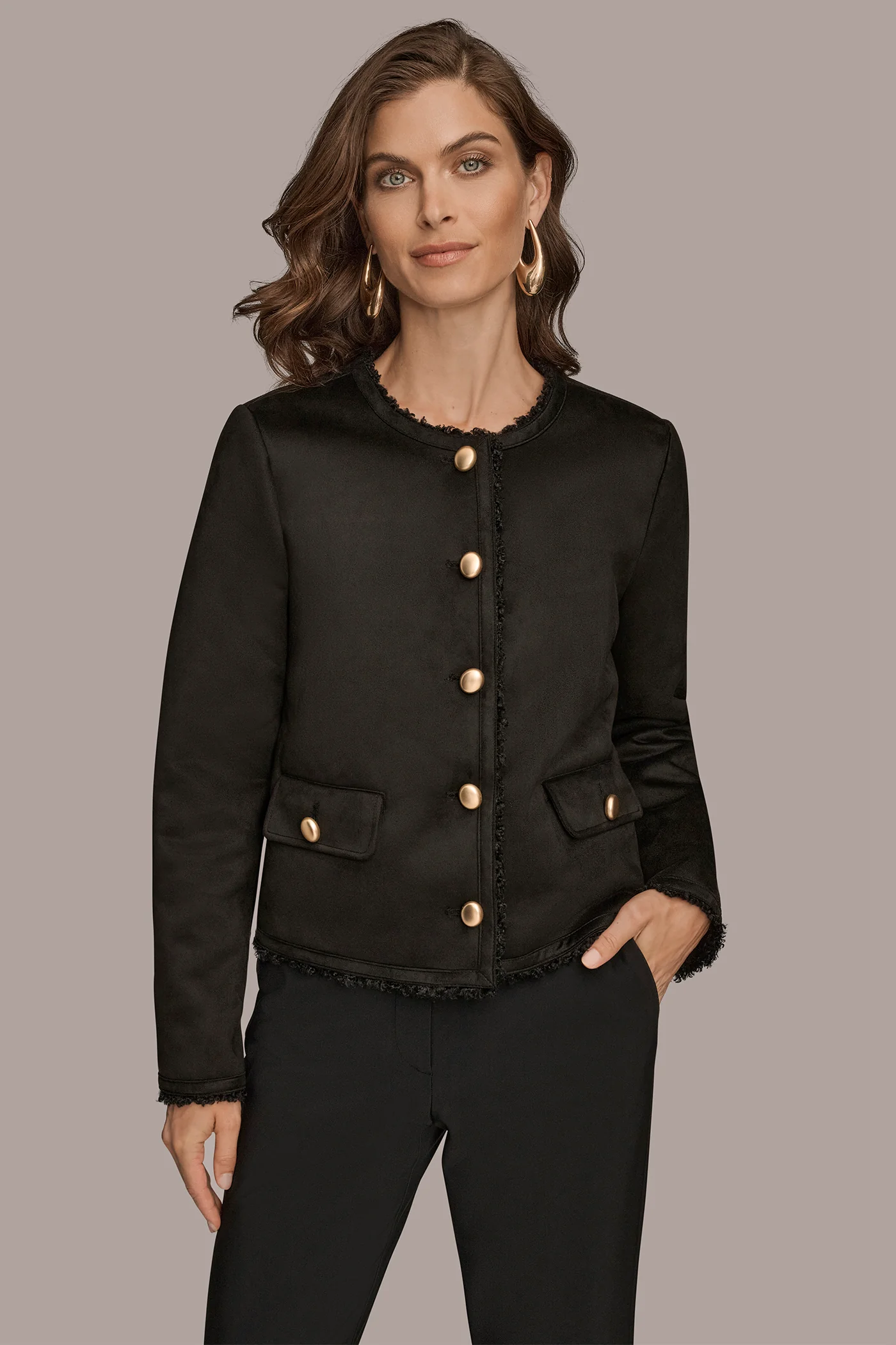 FAUX-SHEARLING BOXY COAT - VXVOV