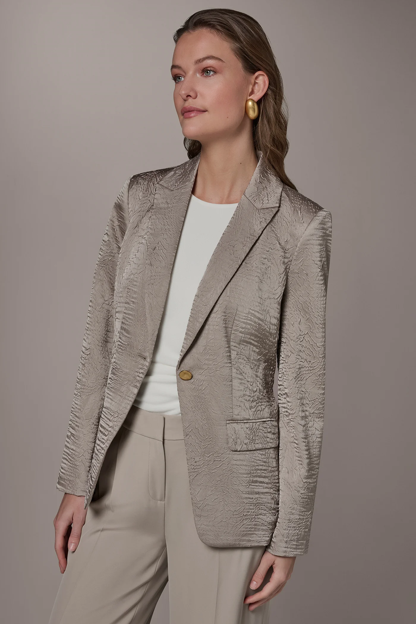 ONE BUTTON BLAZER - VXVOV