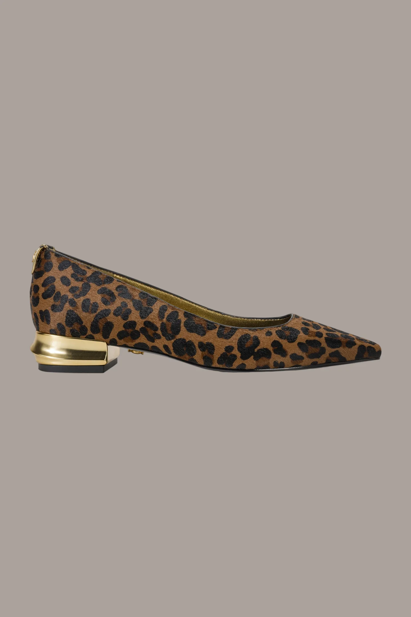 SAVITA LEOPARD-PRINT CALF HAIR FLAT - VXVOV