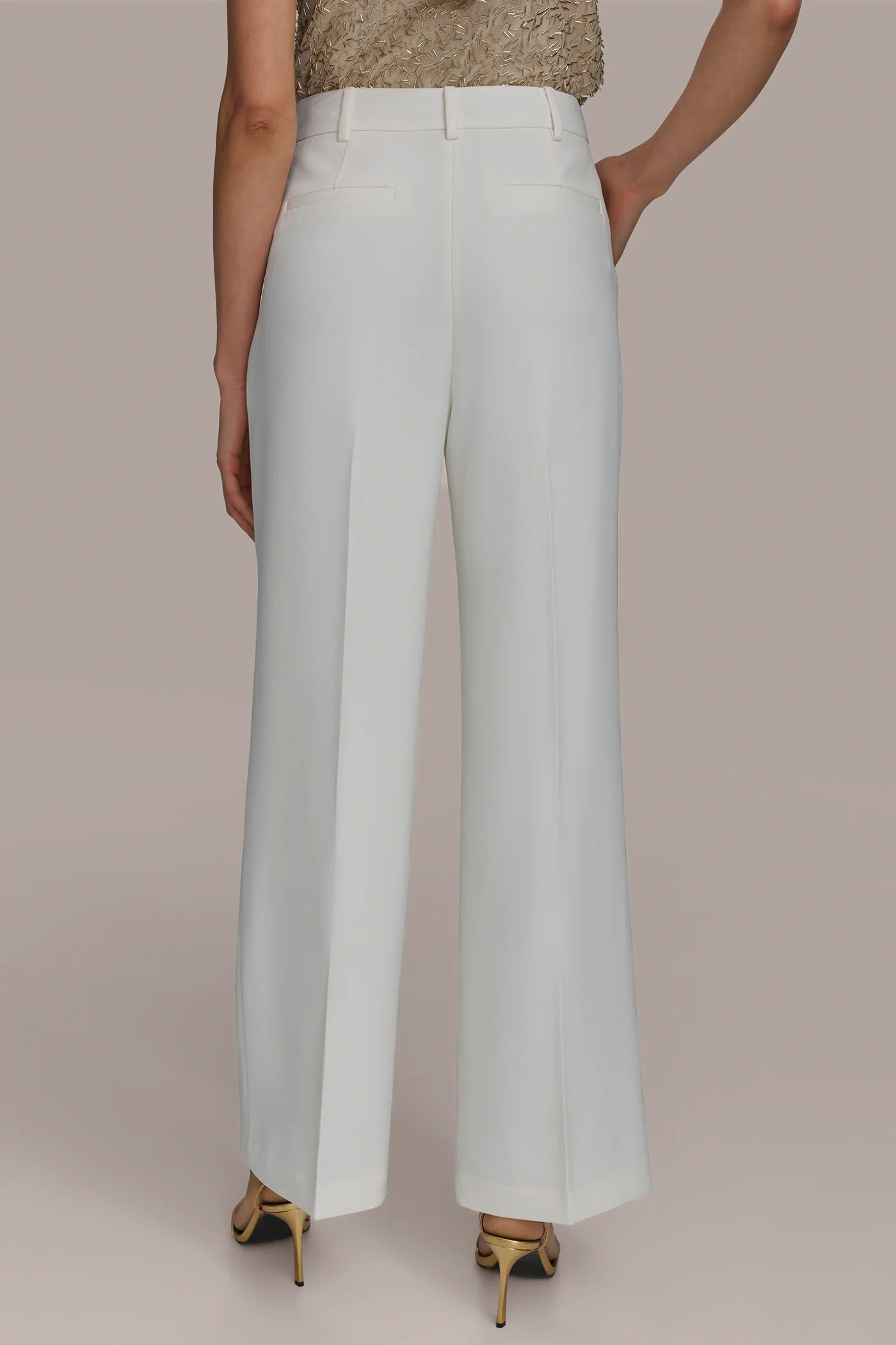 WIDE PANT WITH PLEATS - VXVOV