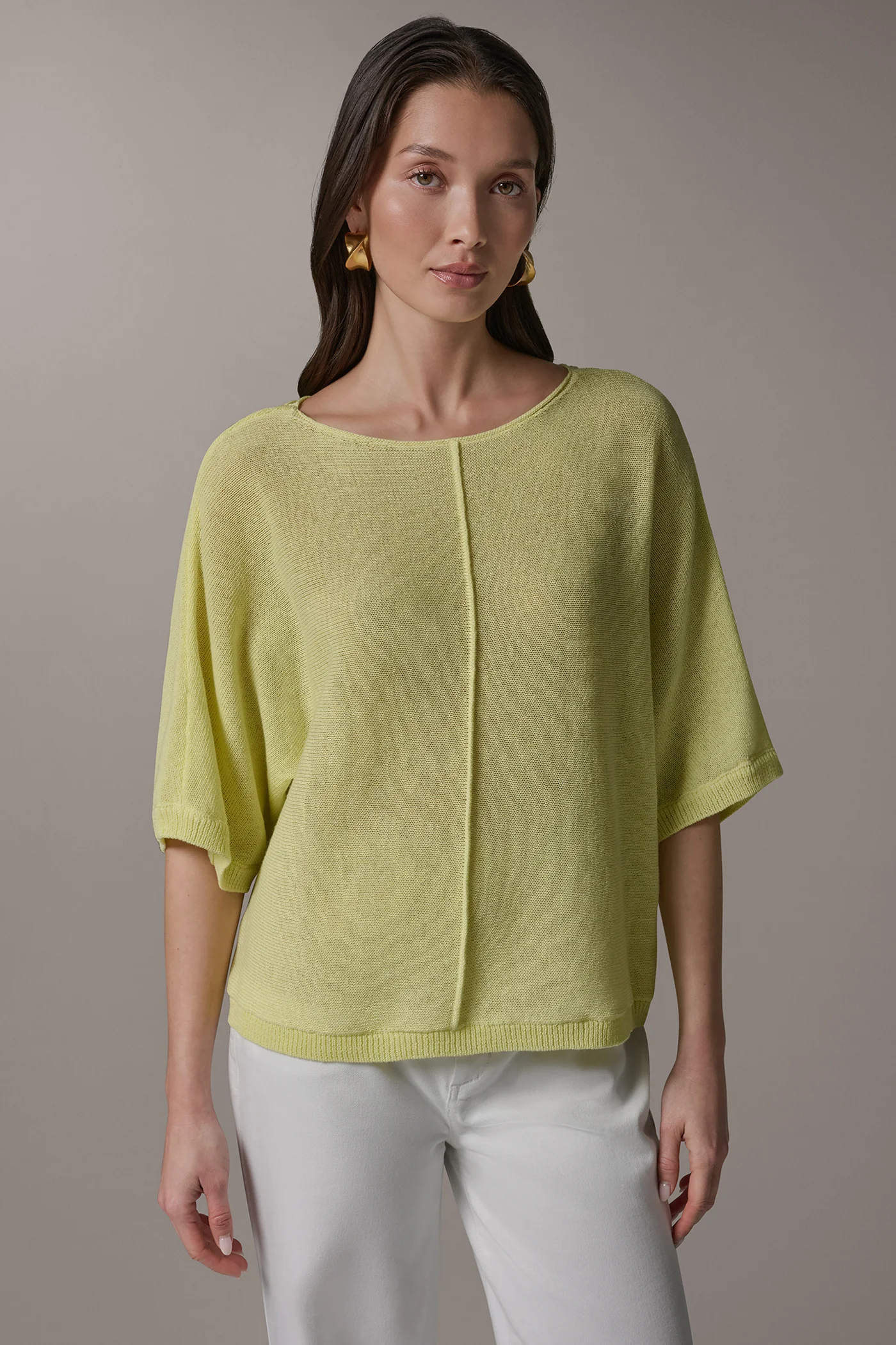 DOLMAN SLEEVE BOAT NECK SWEATER - VXVOV