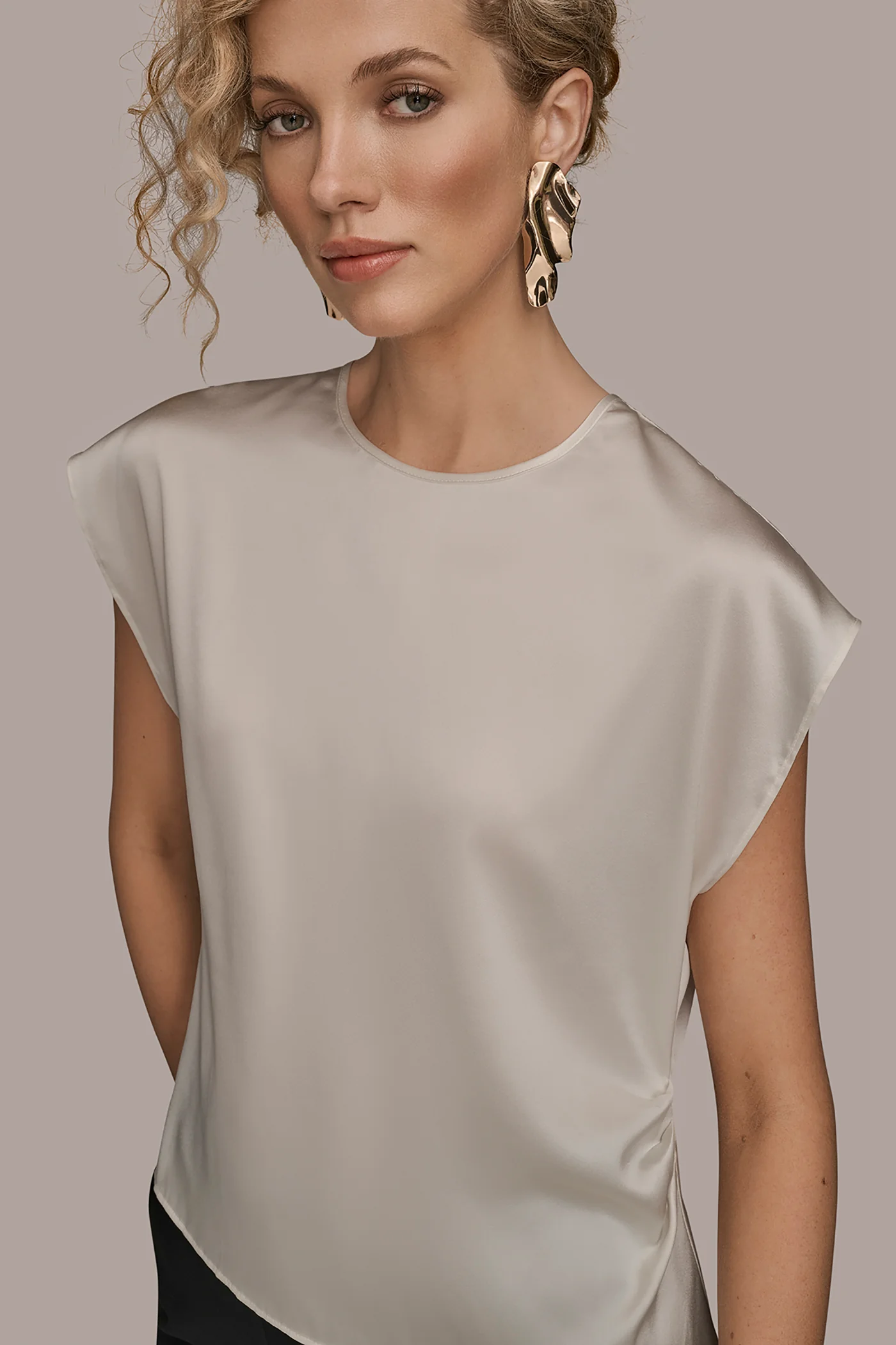 CAP SLEEVE BLOUSE - VXVOV