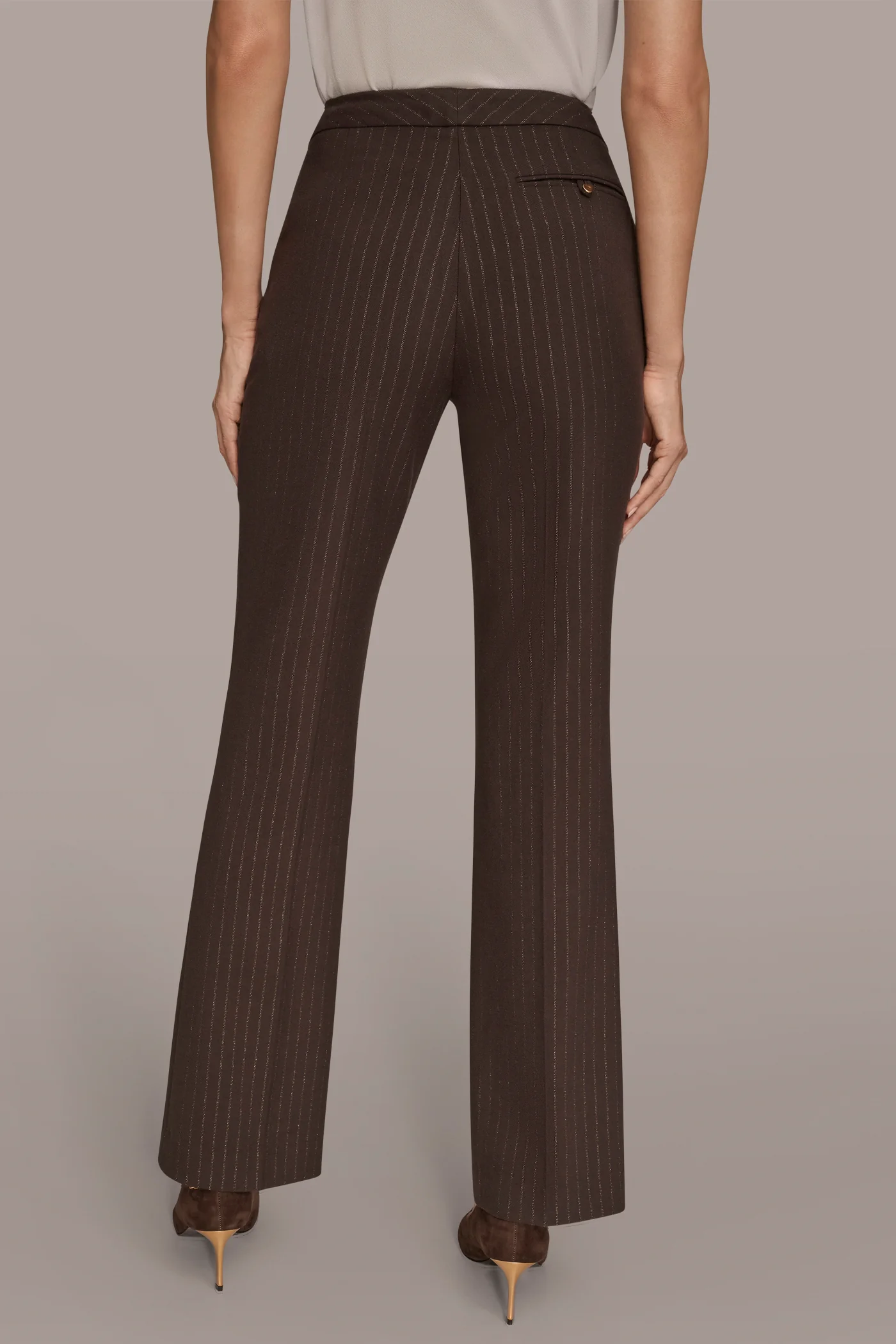 LUREX STRAIGHT LEG PANT - VXVOV