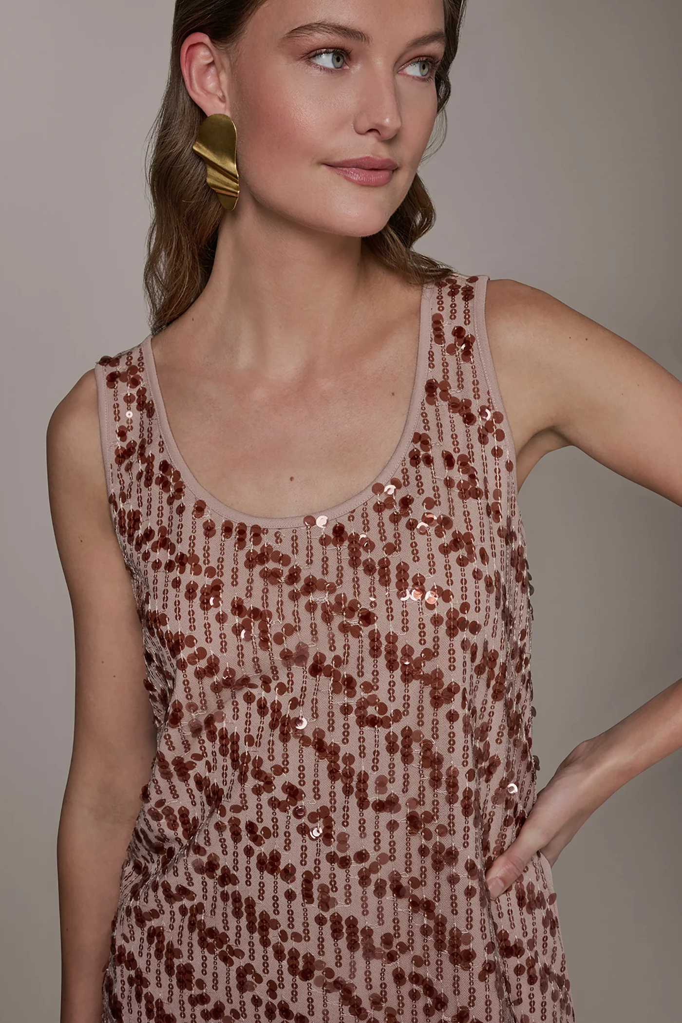SEQUIN CAMISOLE - VXVOV
