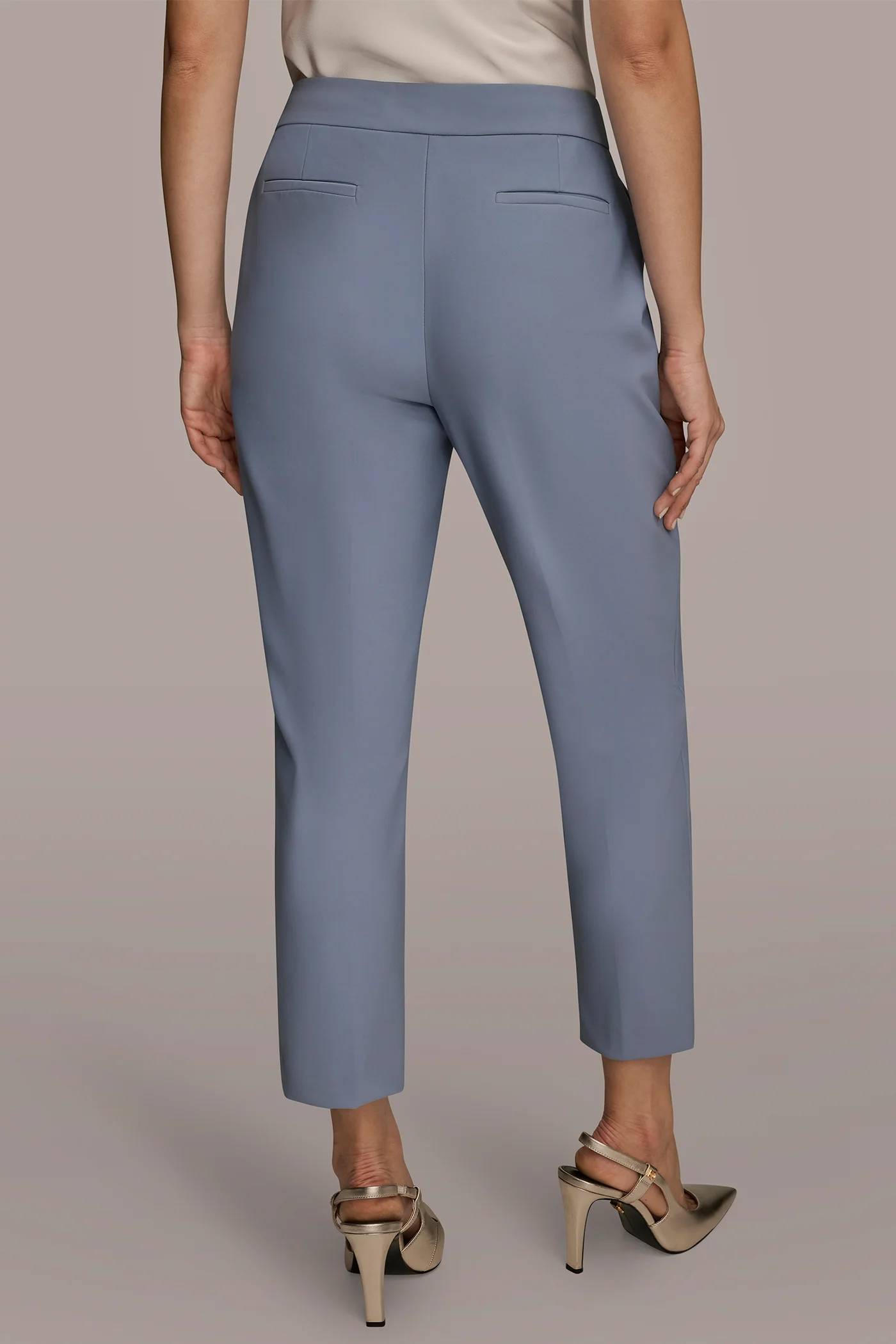 MID-RISE SLIM ANKLE PANT - VXVOV
