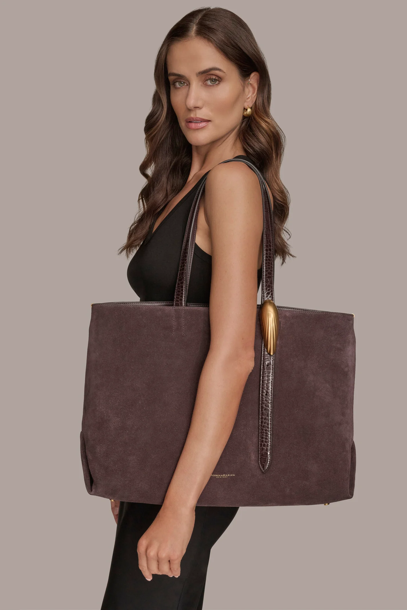 GEORGETTE SUEDE TOTE - VXVOV