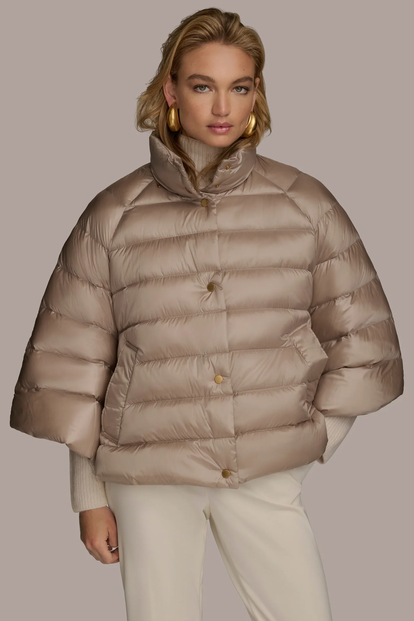 PUFFER CAPE - VXVOV