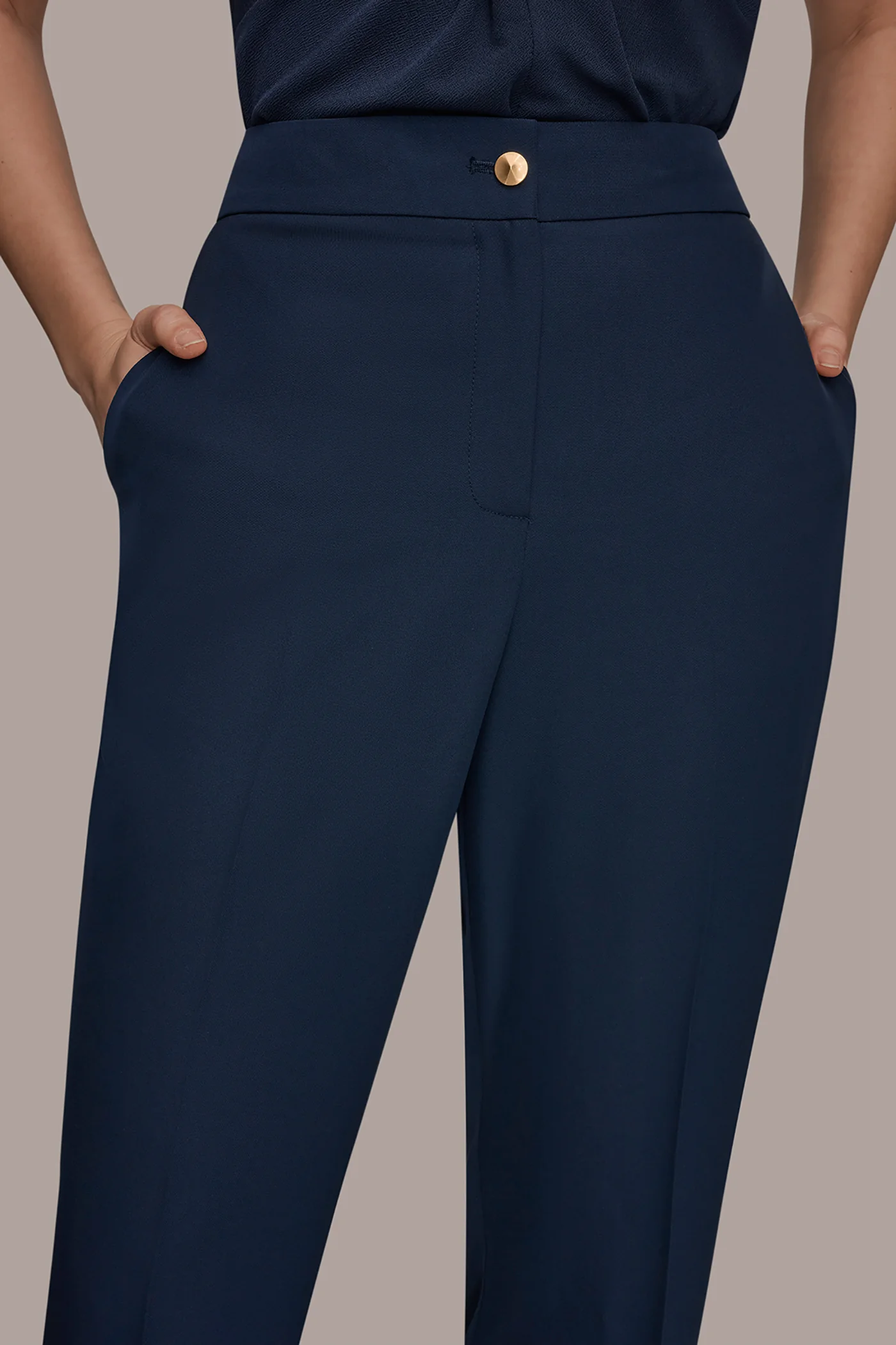 MID-RISE SLIM ANKLE PANT - VXVOV