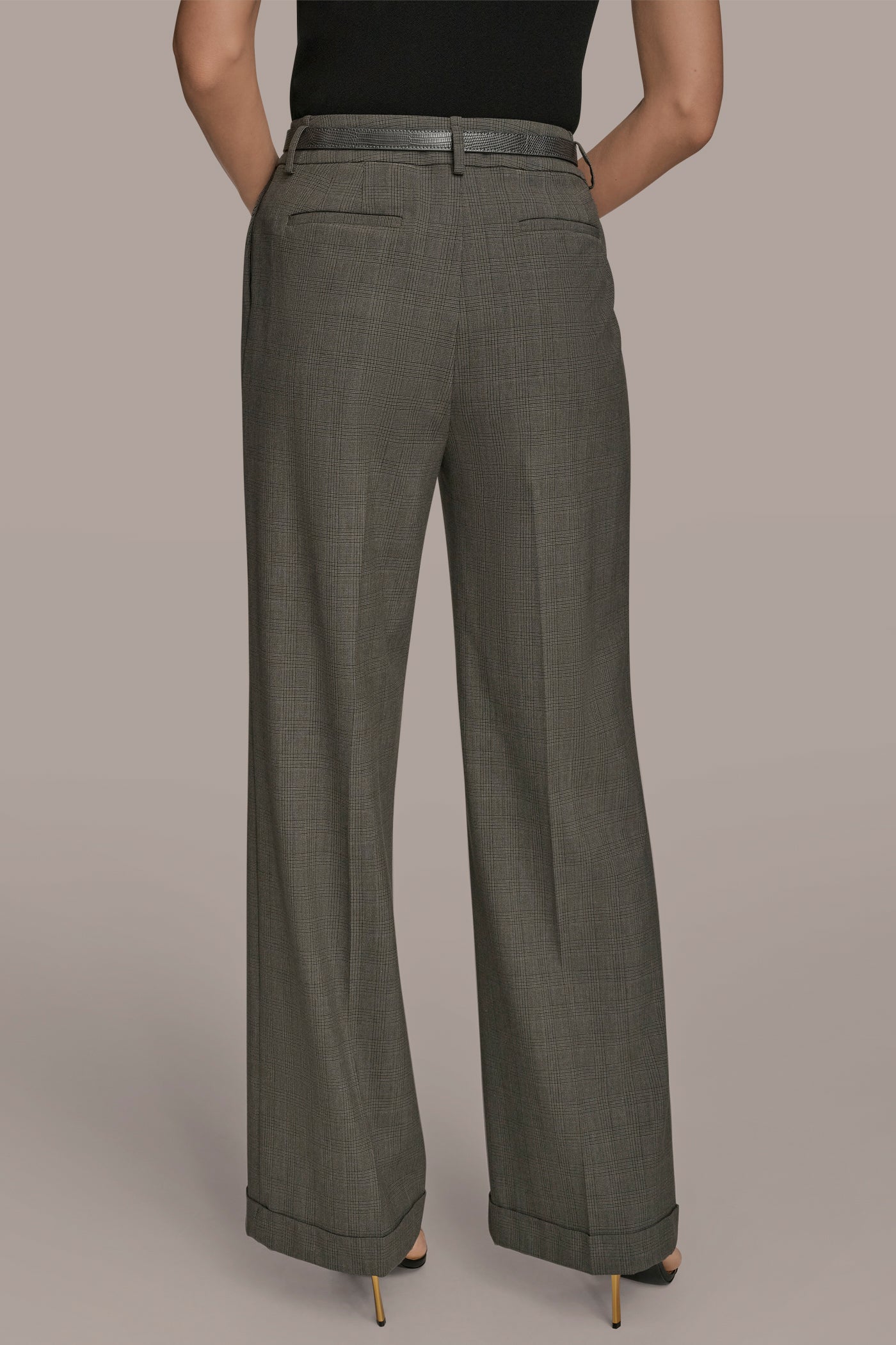 HIGH-RISE WIDE-LEG SUIT PANT - VXVOV