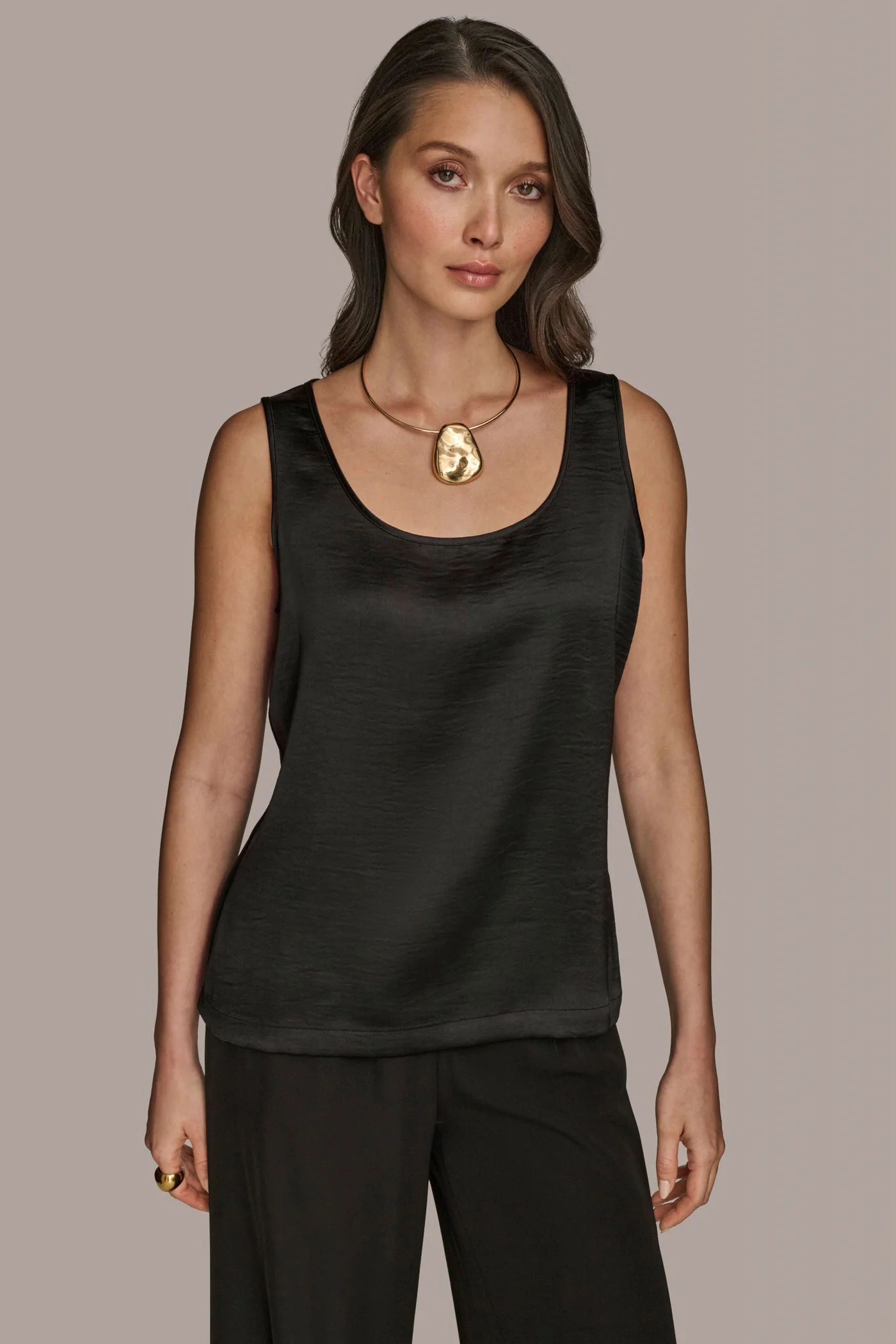 SCOOP NECK SHELL - VXVOV