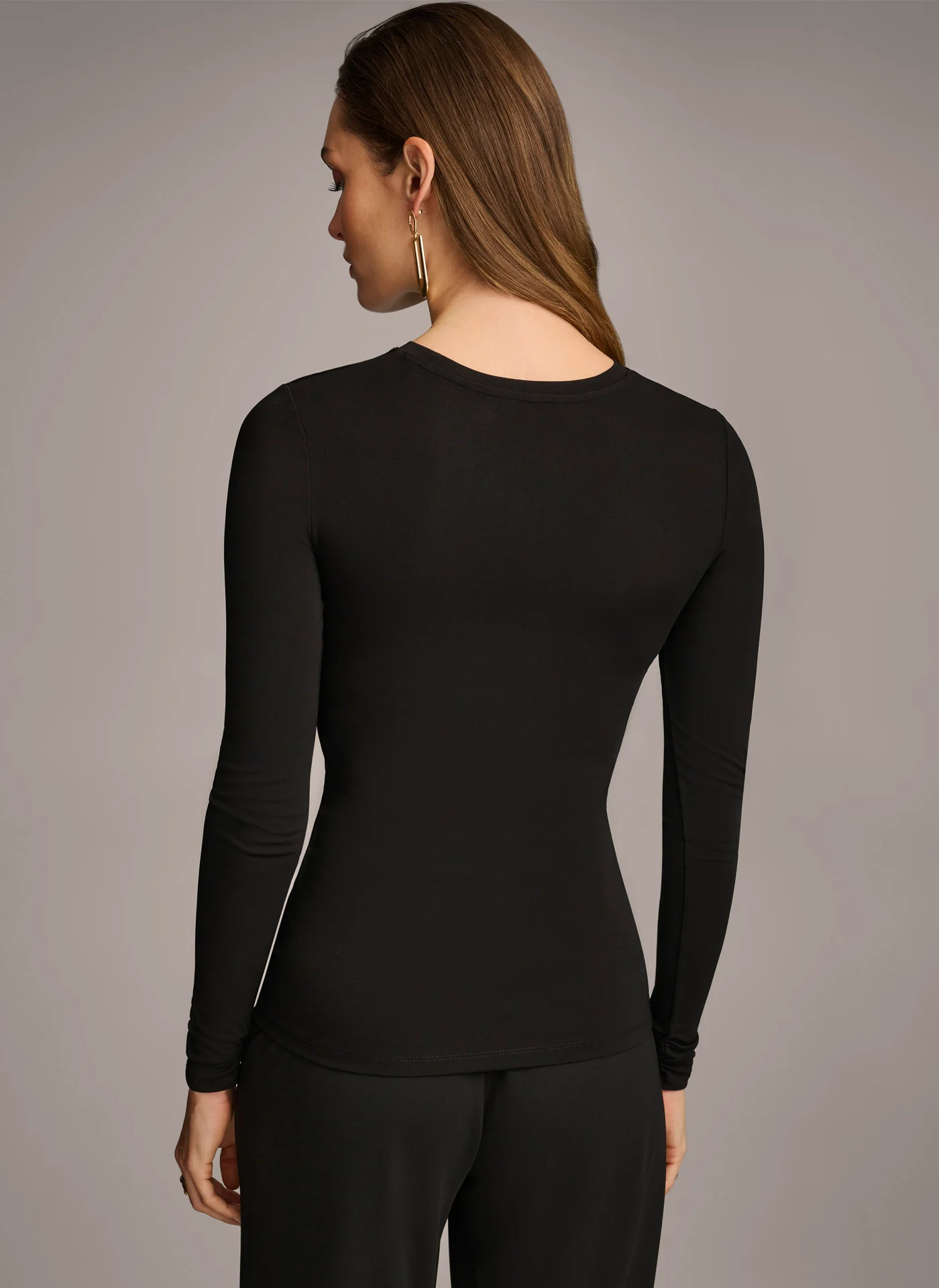 RUCHED DETAIL TOP - VXVOV