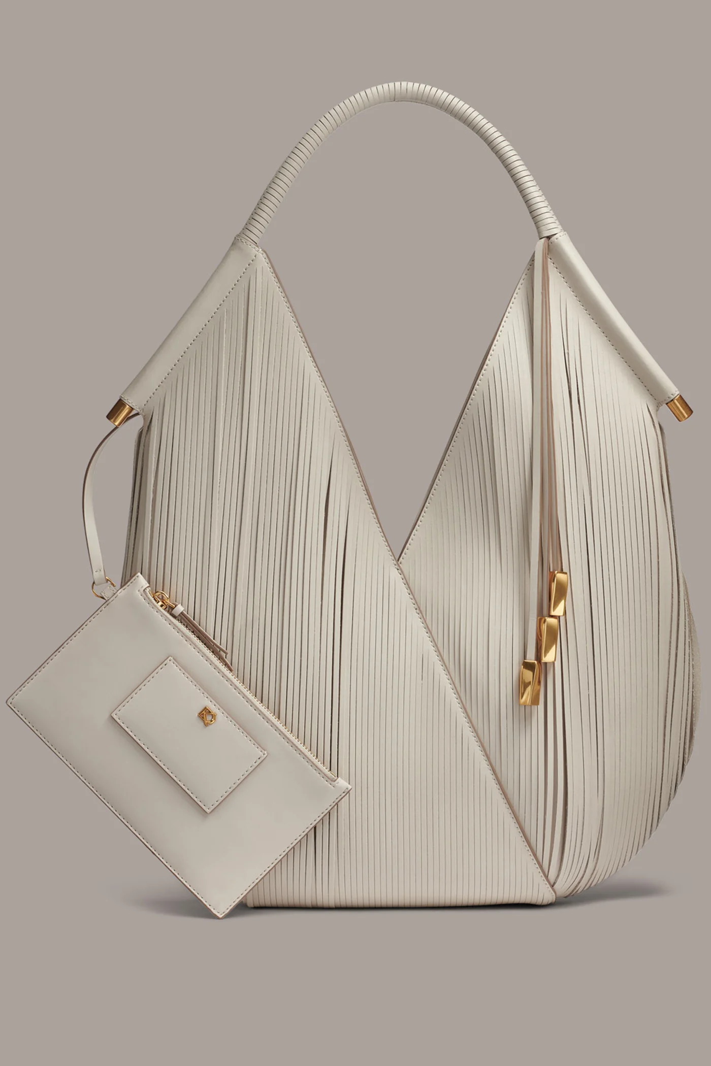 BALDWIN LARGE LASER-CUT SHOULDER BAG - VXVOV