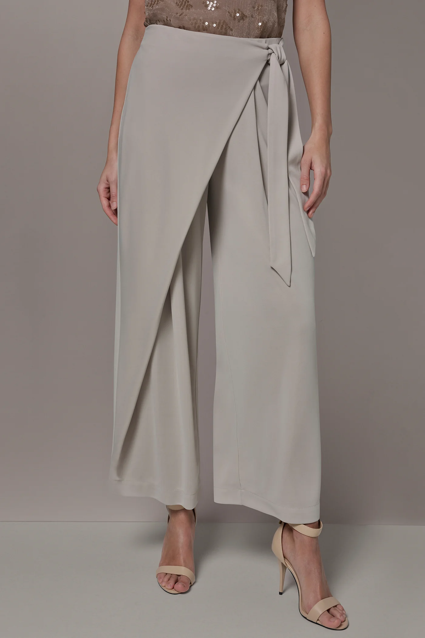 EXTRA HIGH-RISE WRAP OVERLAY RELAXED PANT - VXVOV