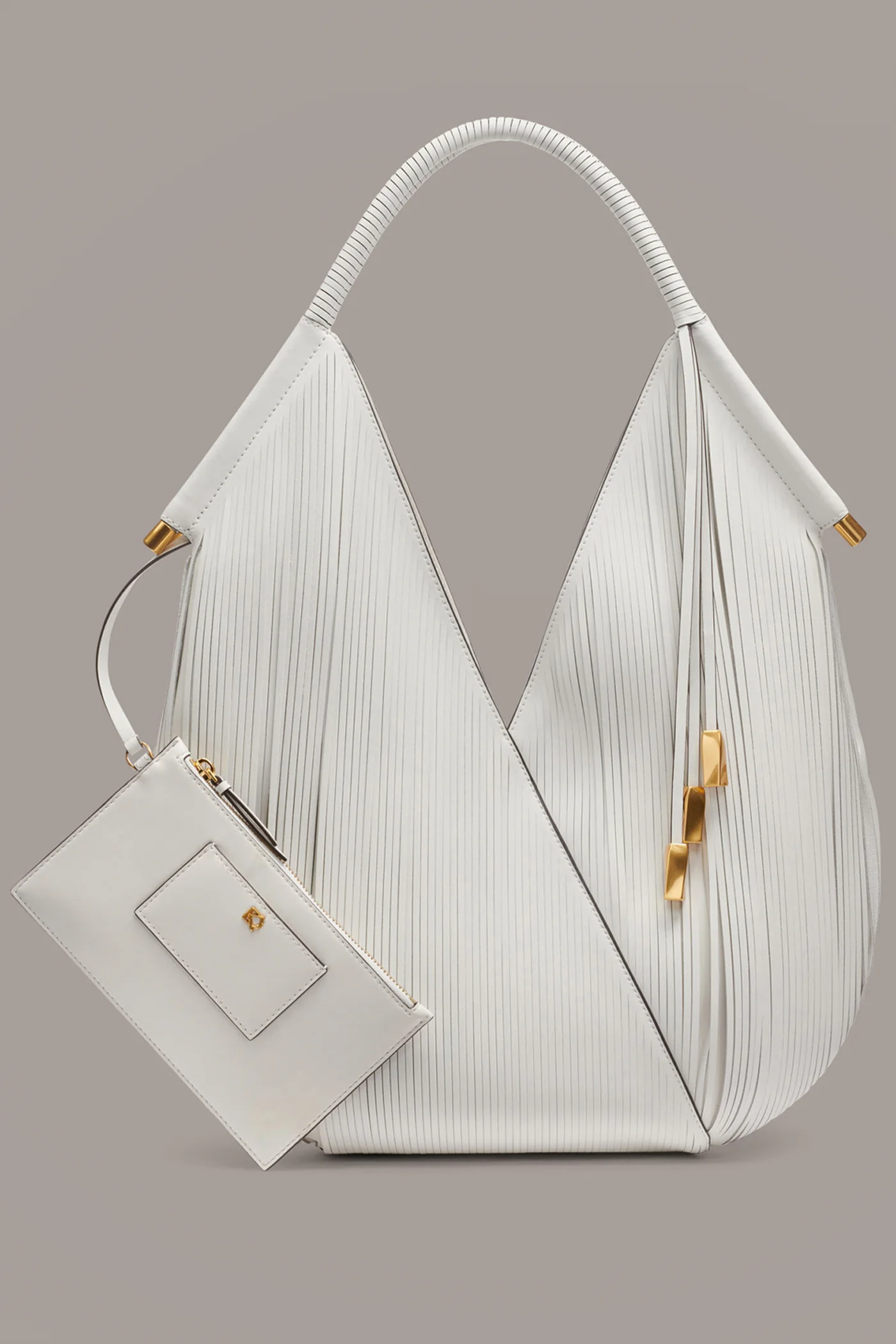 BALDWIN LARGE LASER-CUT SHOULDER BAG - VXVOV
