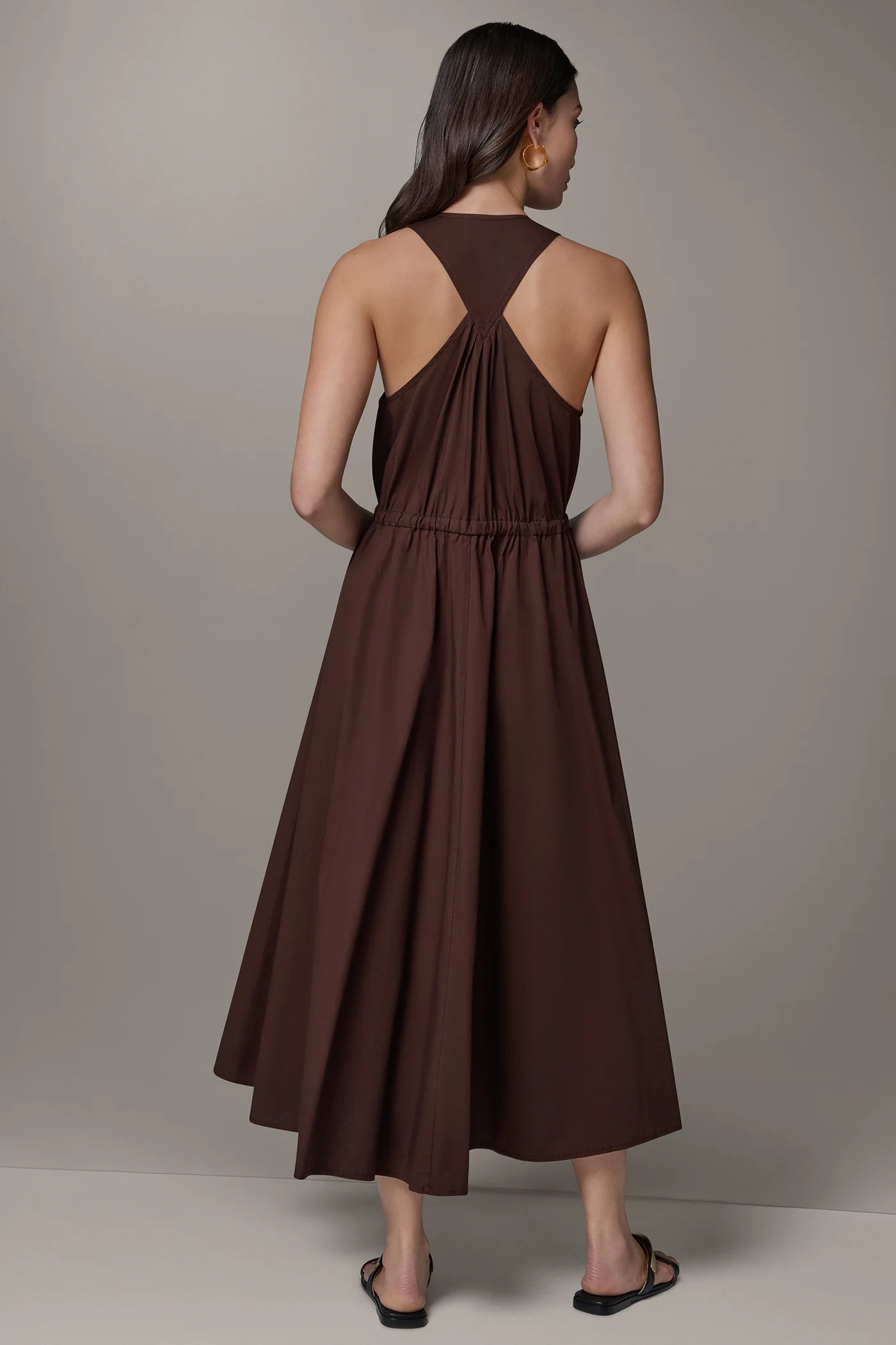 HALTER BUTTON FRONT DRESS - VXVOV