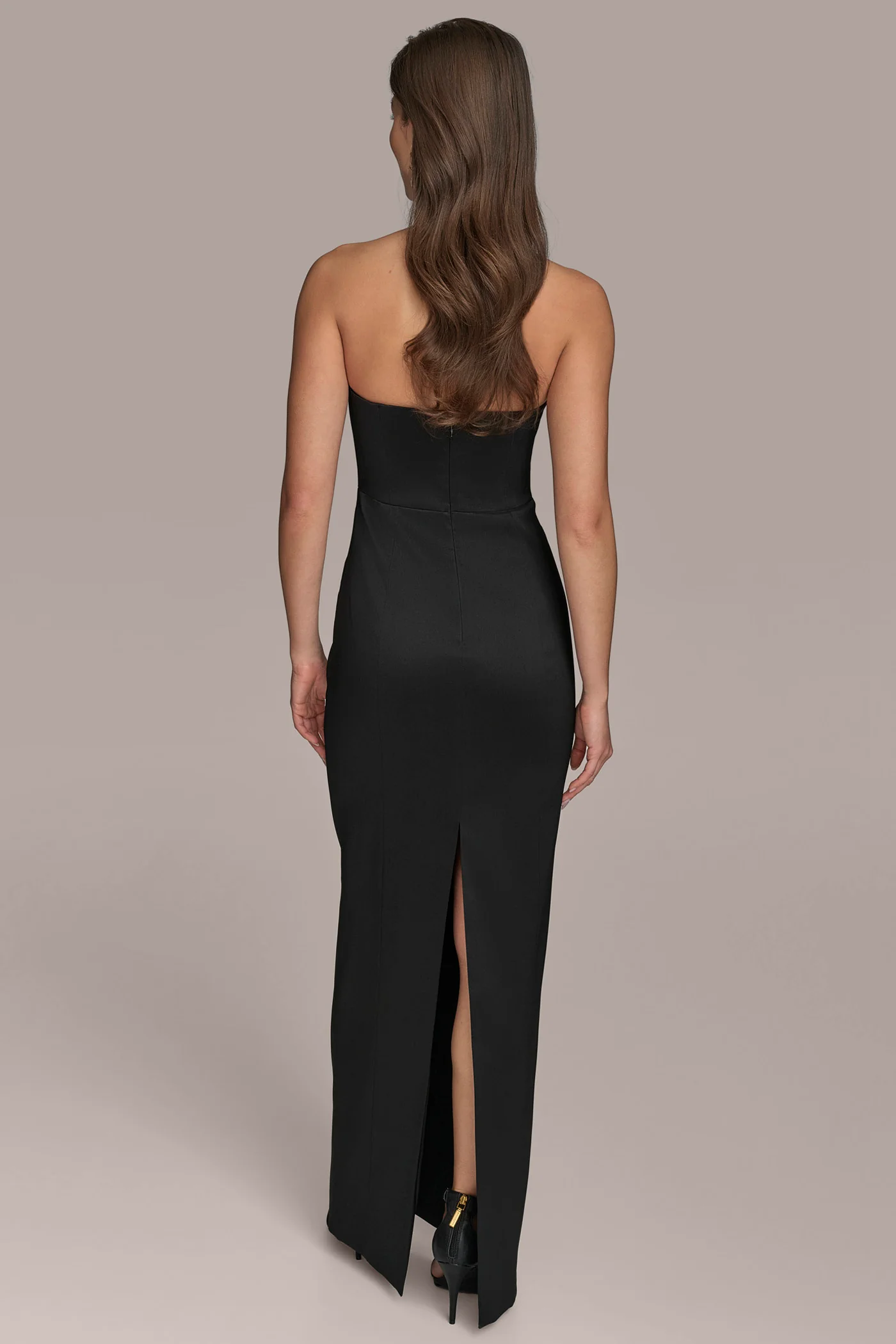 MIKADO STRAPLESS SWEETHEART GOWN - VXVOV