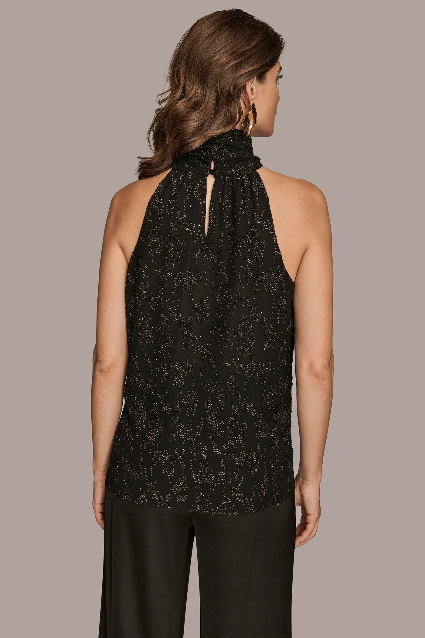 NOVELTY HALTER TOP - VXVOV