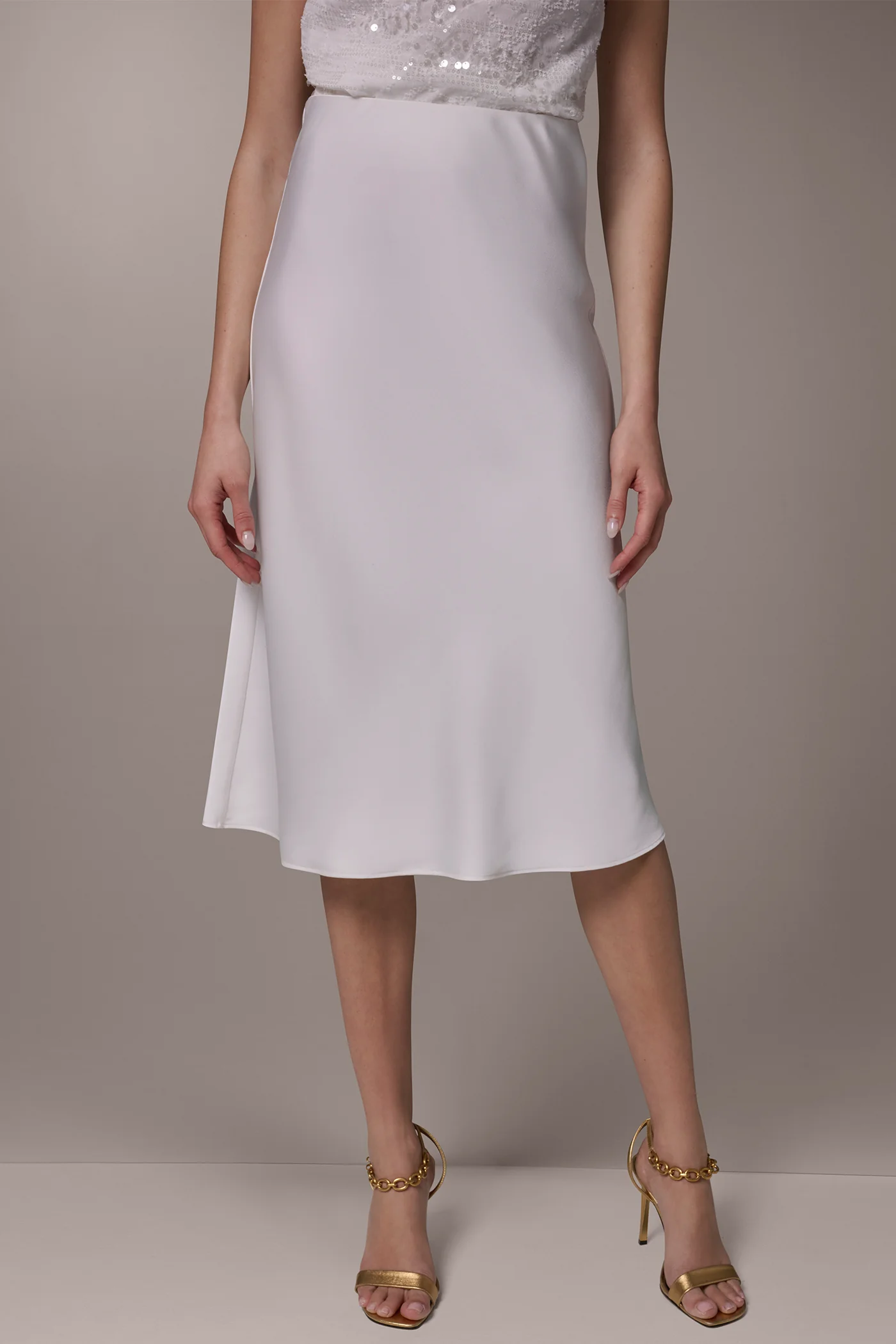 SATIN BIAS SKIRT - VXVOV