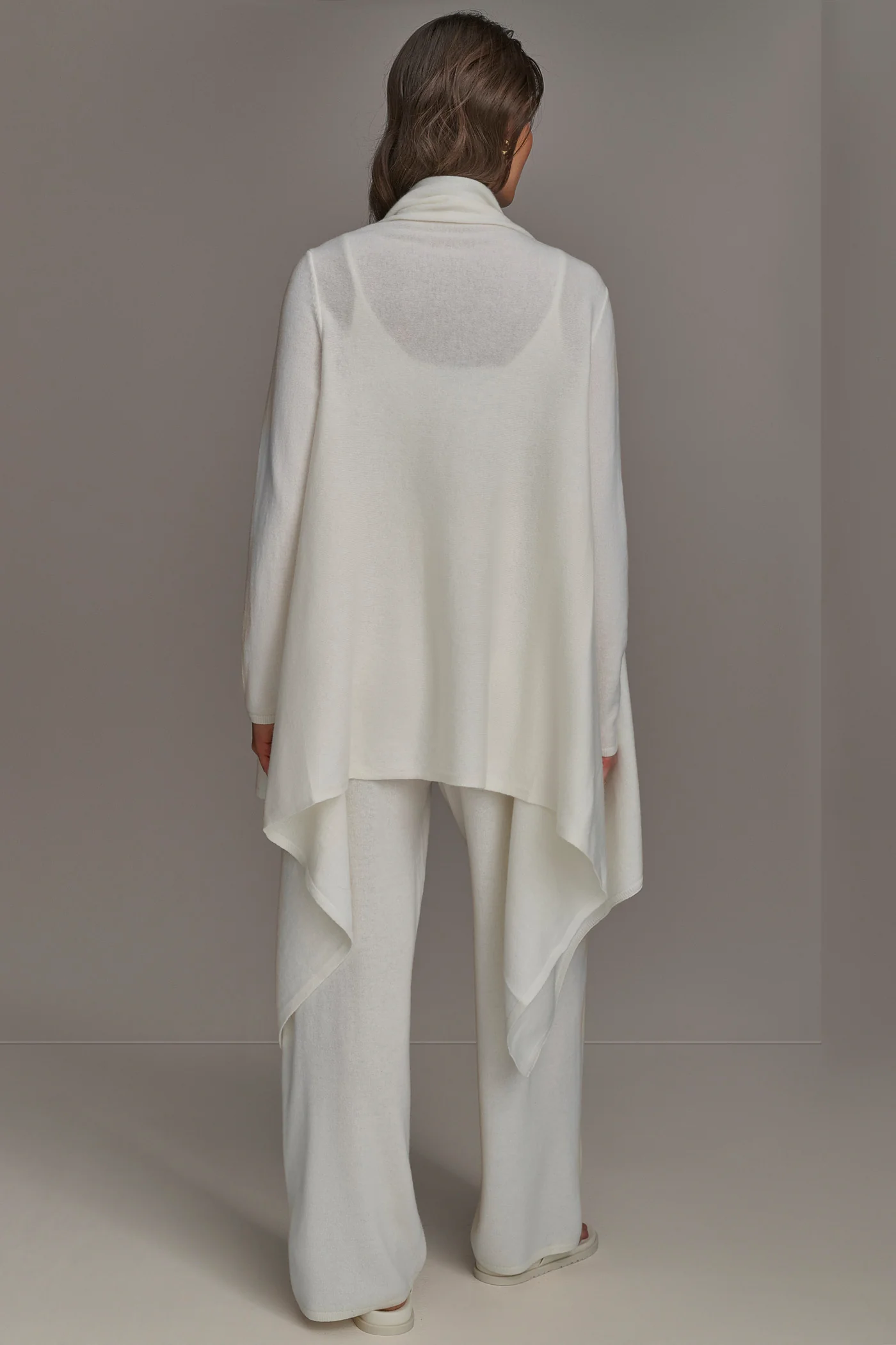 CASHMERE LONG SLEEVE CARDIGAN - VXVOV