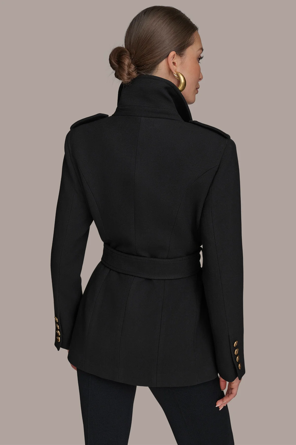 BELTED MILITARY BLAZER - VXVOV