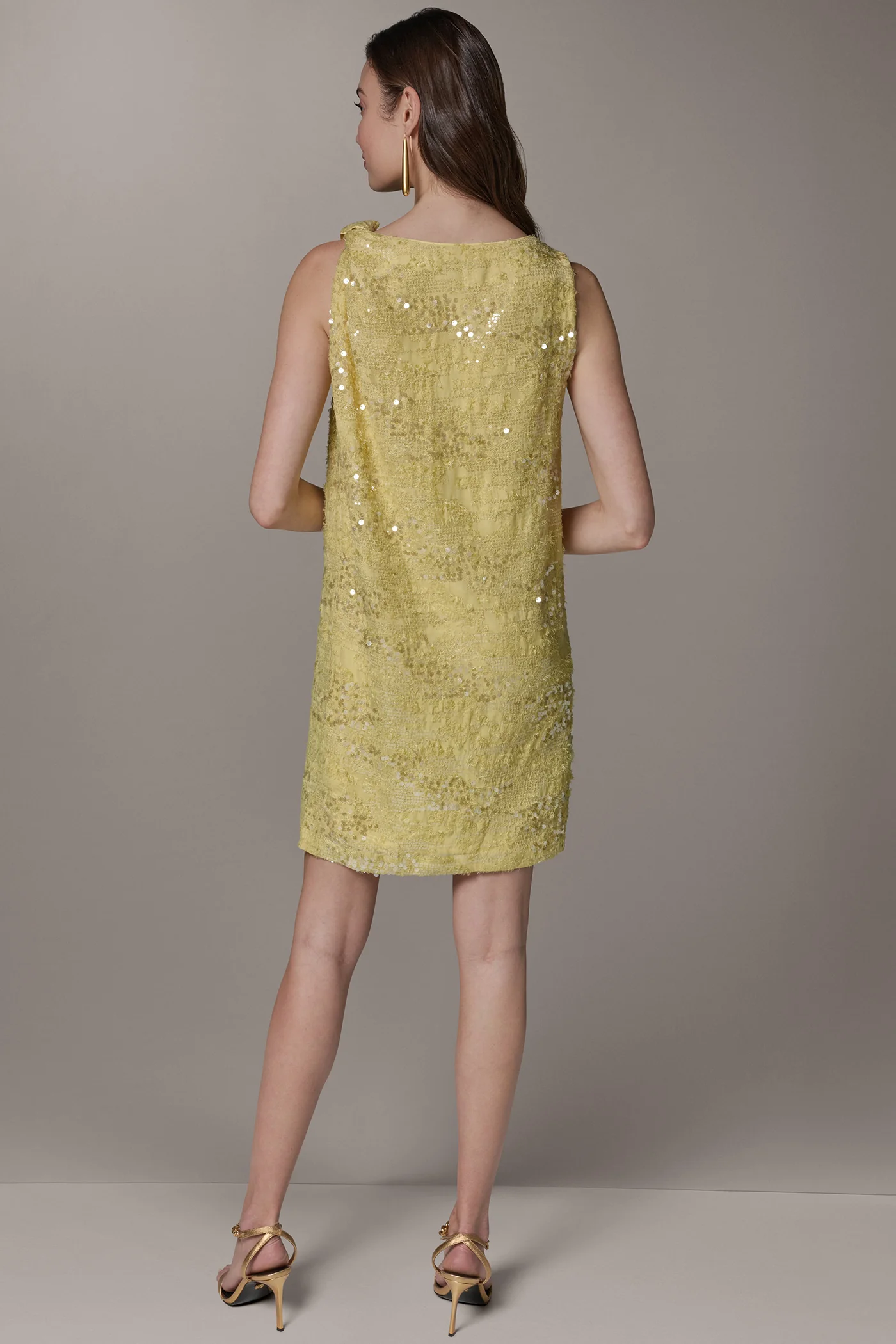SEQUIN SHIFT DRESS - VXVOV