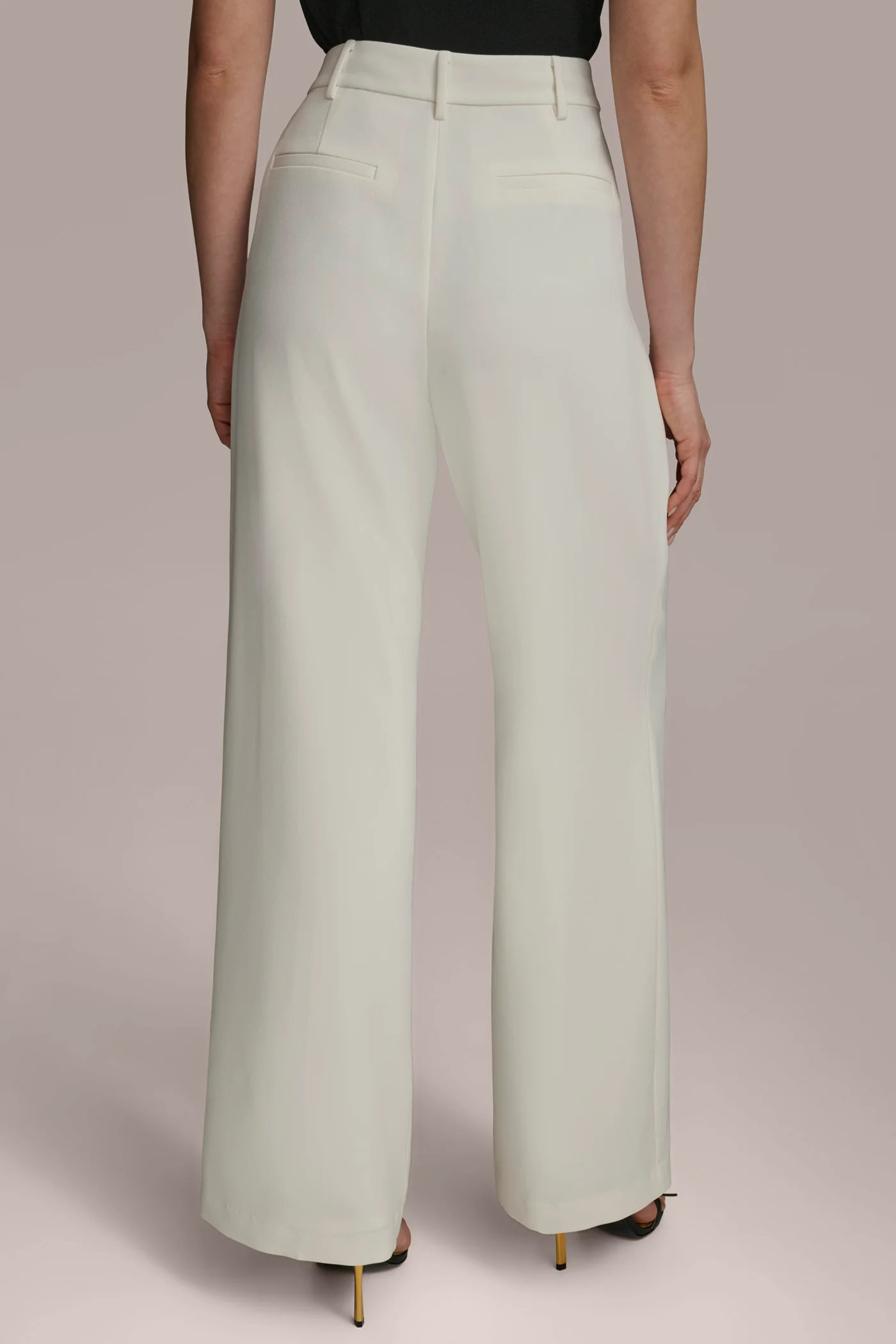 WIDE PANT WITH PLEATS - VXVOV