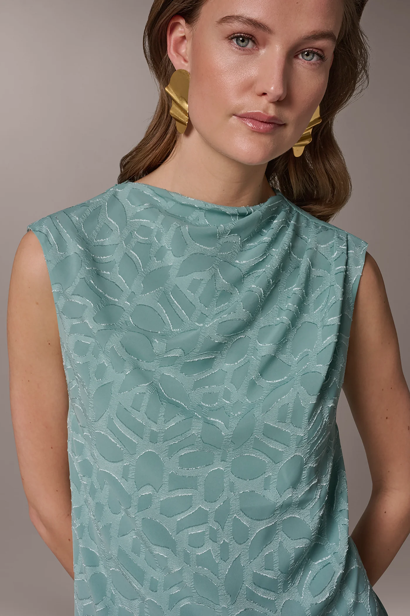 JACQUARD BLOUSE - VXVOV