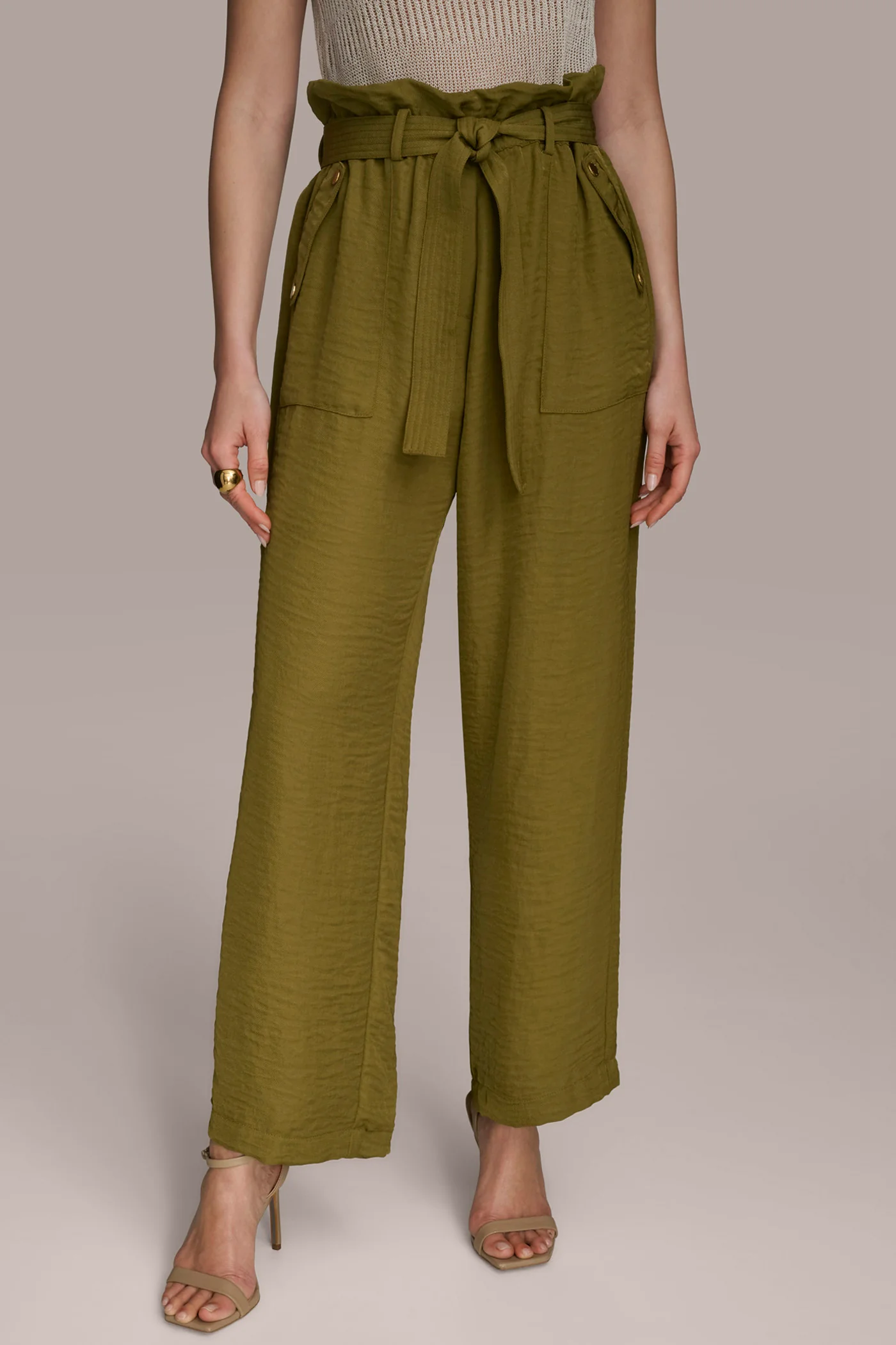PAPERBAG WIDE LEG PANT - VXVOV