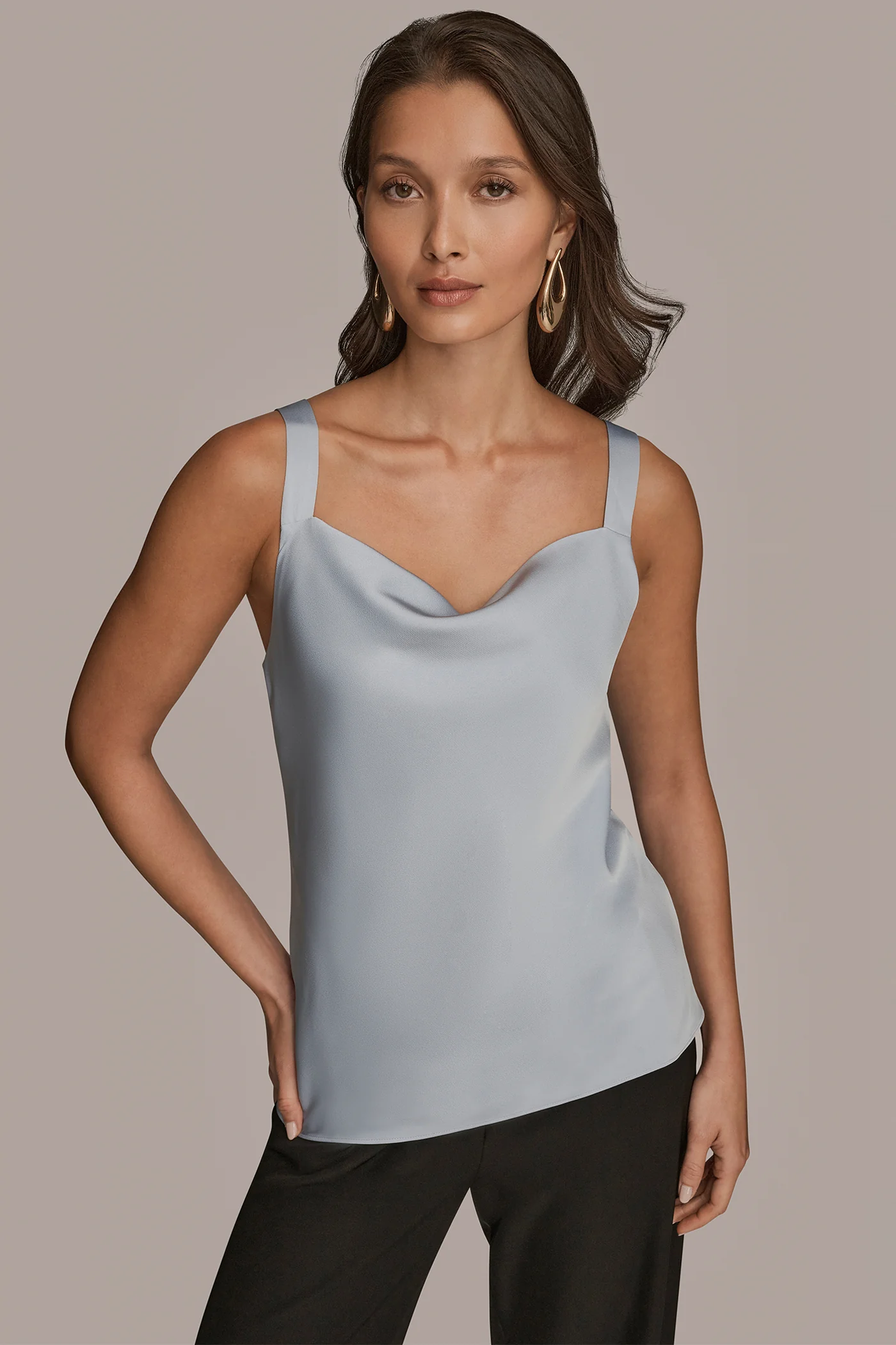 COWL-NECK CAMI - VXVOV