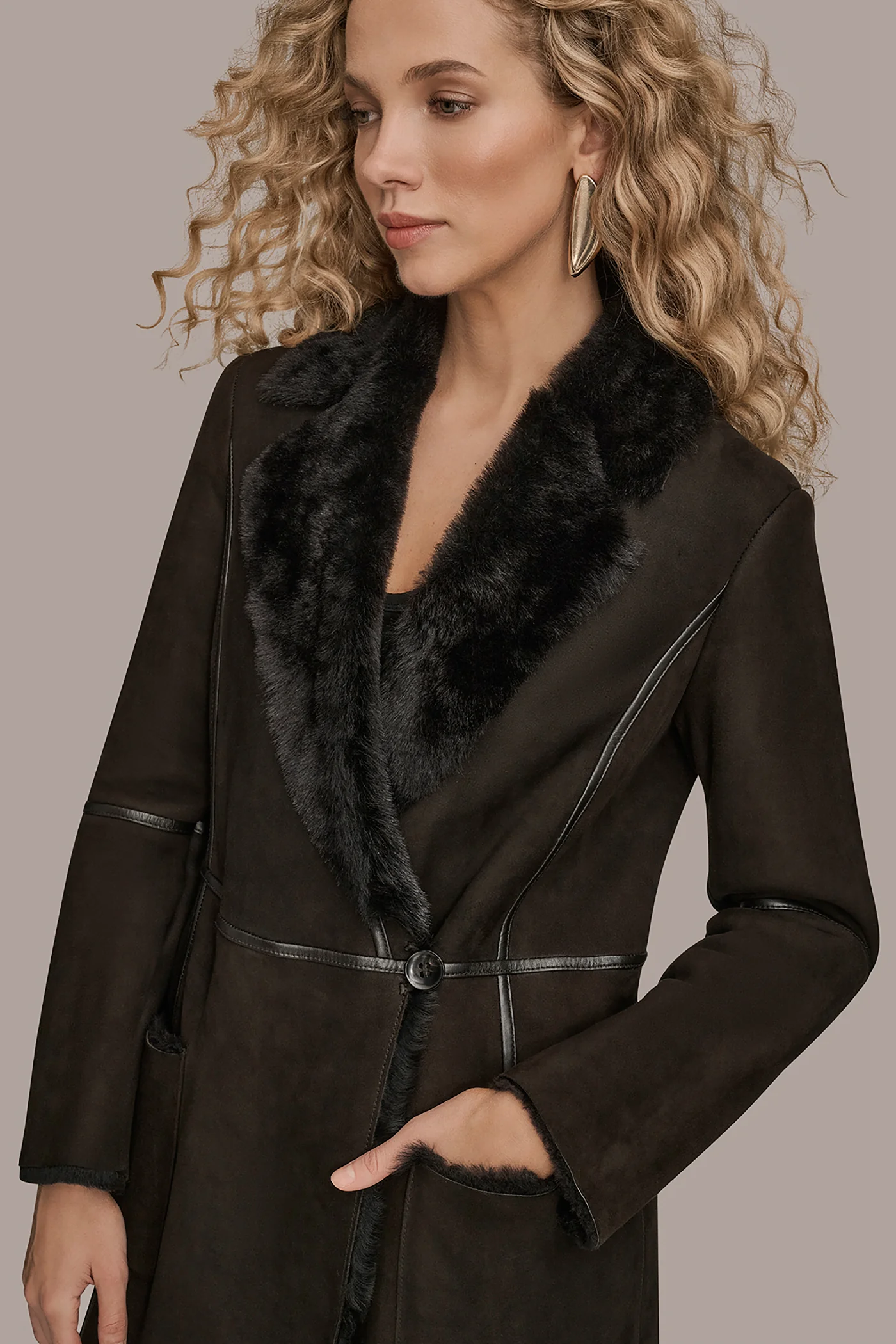 SHEARLING COAT - VXVOV