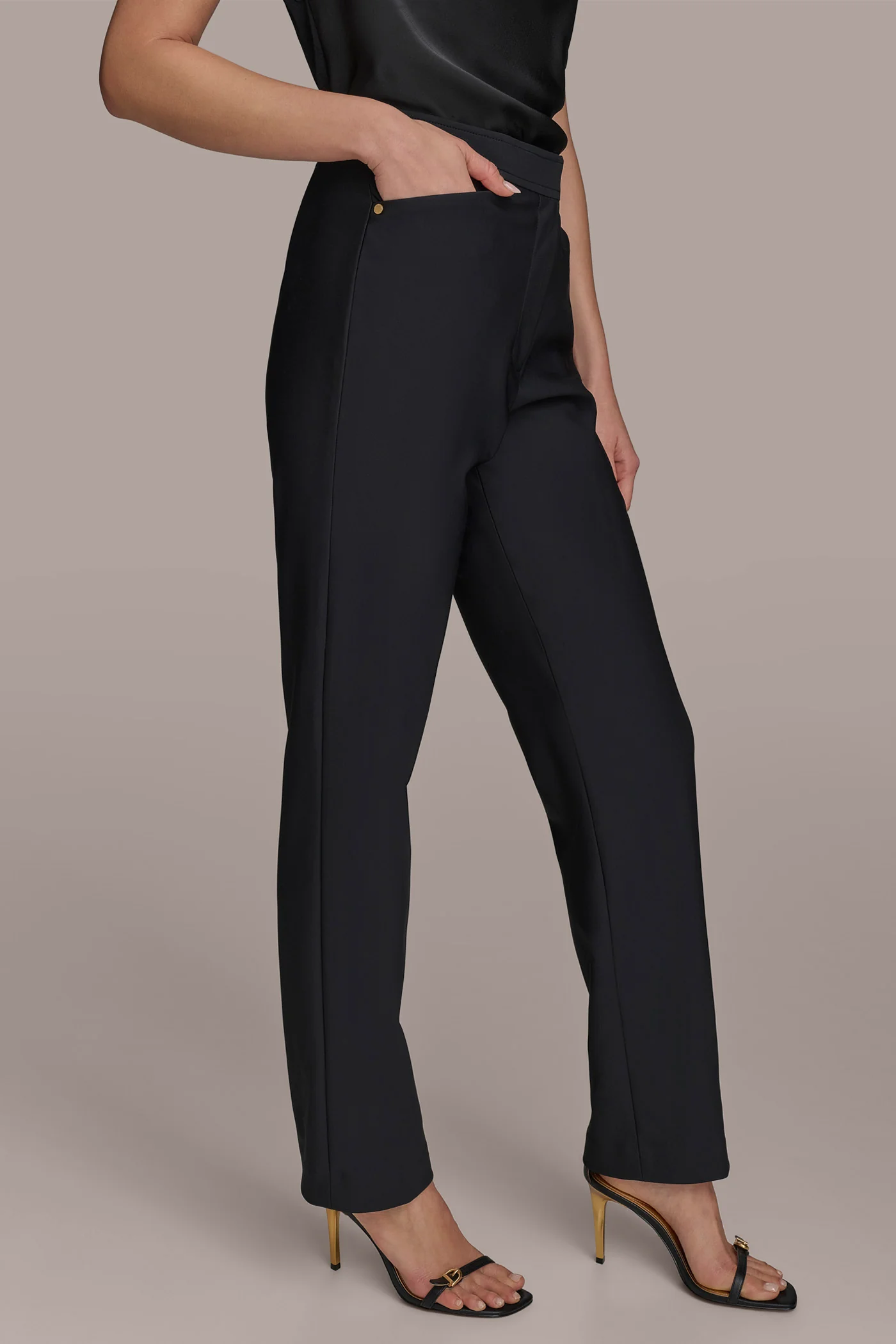 FLAT FRONT STRAIGHT PANT - VXVOV