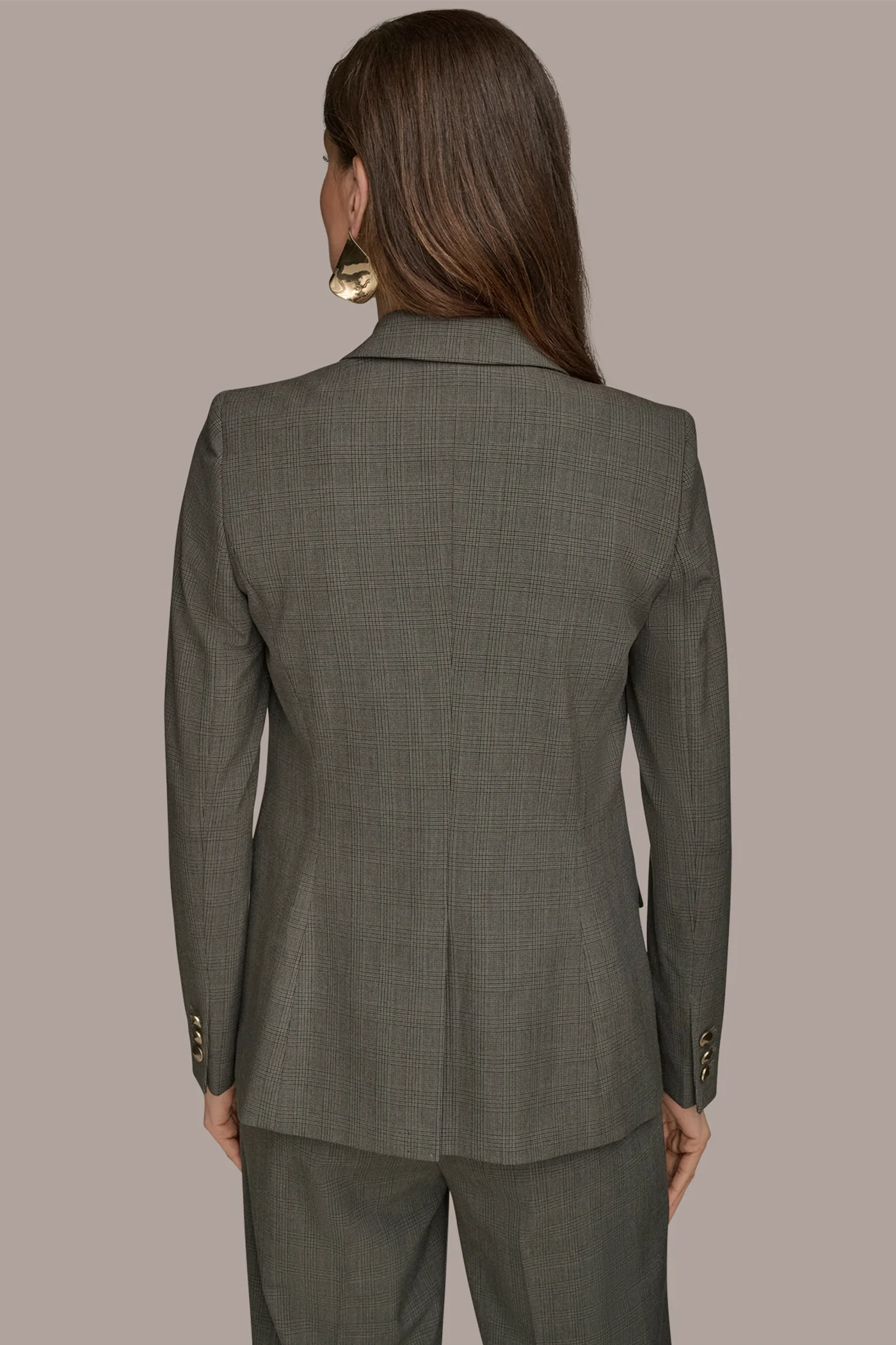 ONE-BUTTON SUIT BLAZER - VXVOV