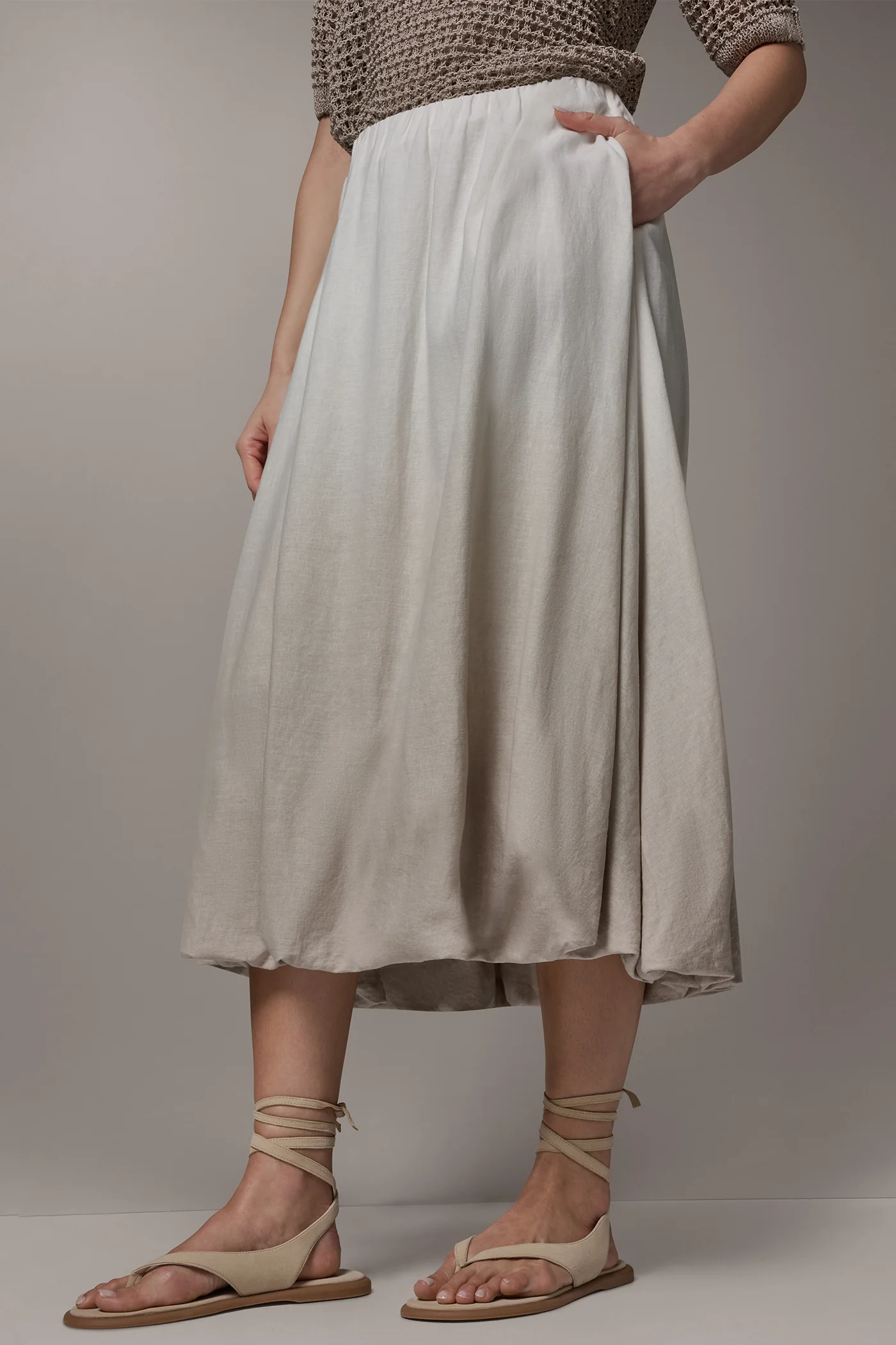 DIP DYE BUBBLE SKIRT - VXVOV