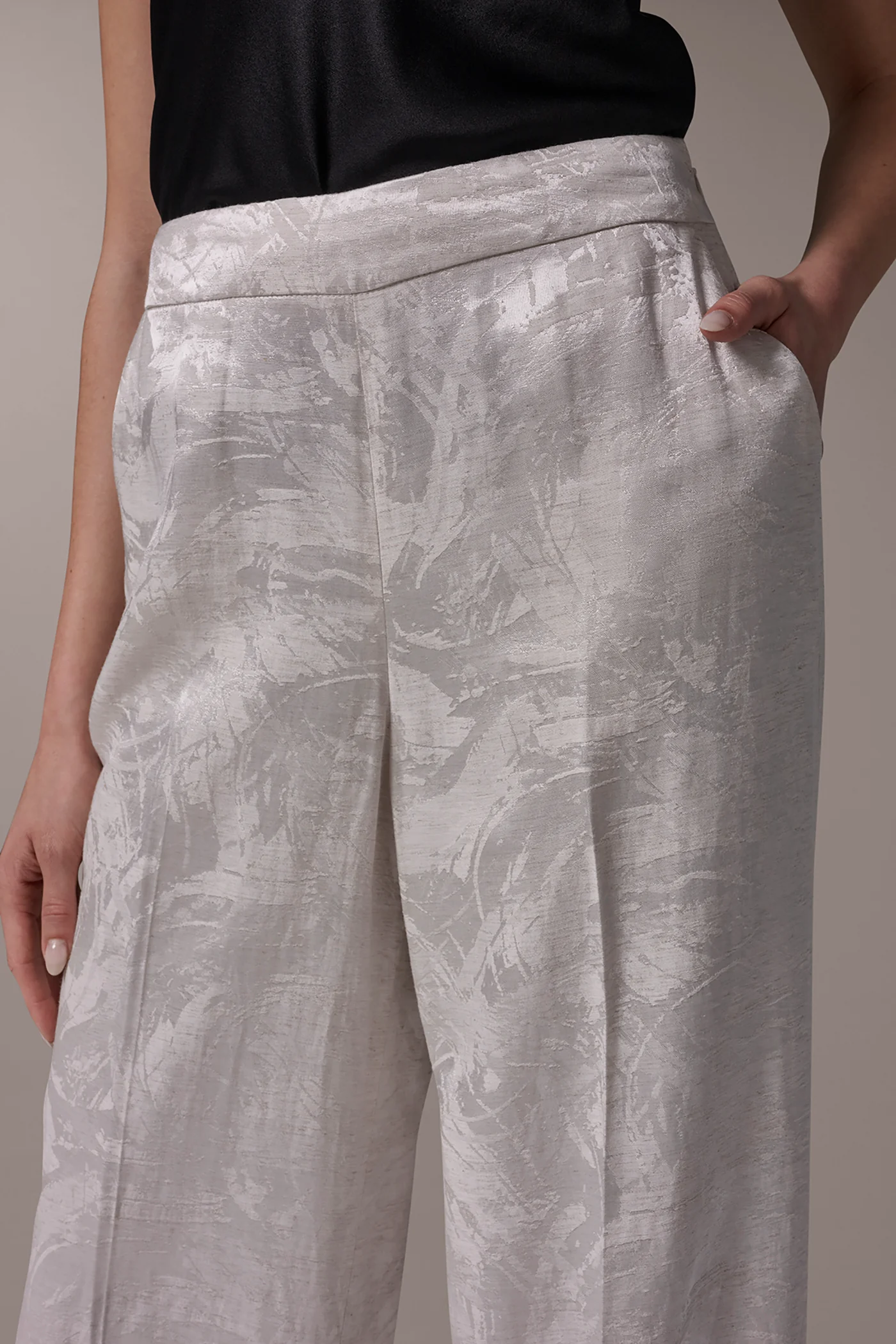 EXTRA HIGH-RISE WIDE-LEG SUIT PANT - VXVOV