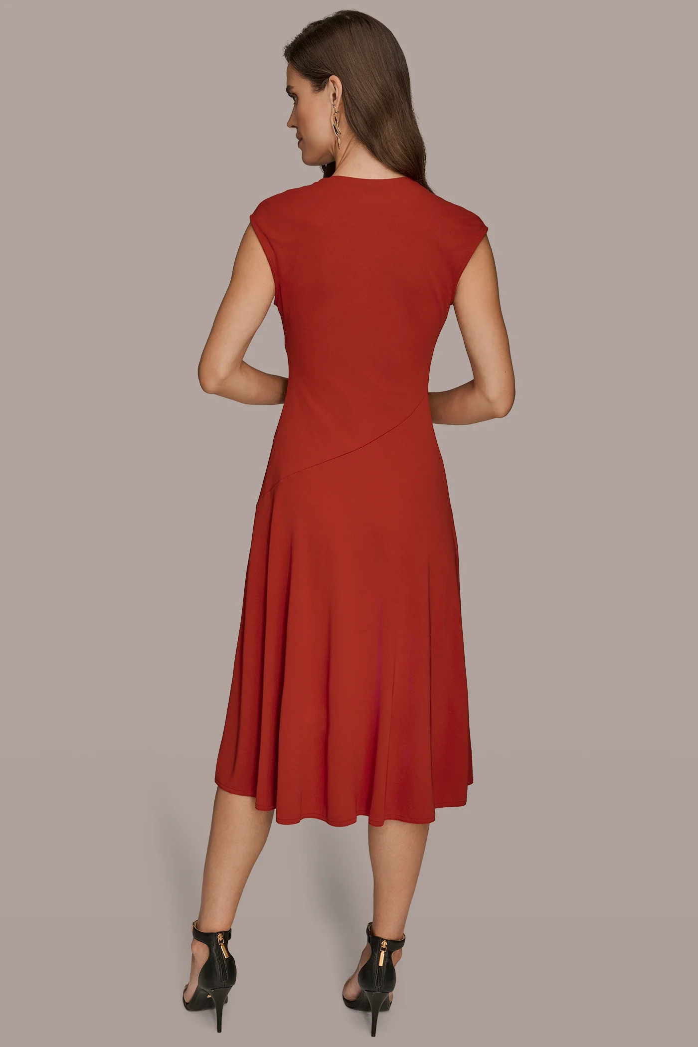 WRAP MIDI DRESS - VXVOV