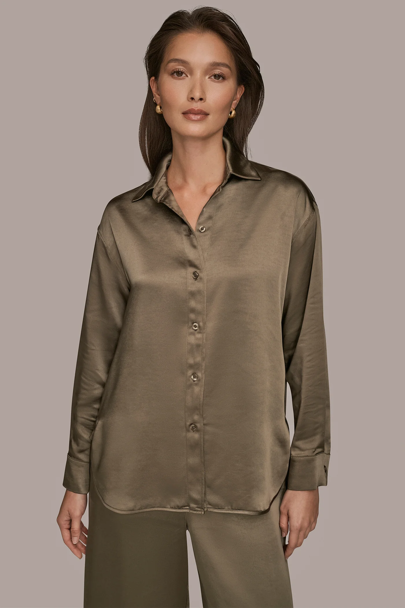 SATIN SHIRT - VXVOV