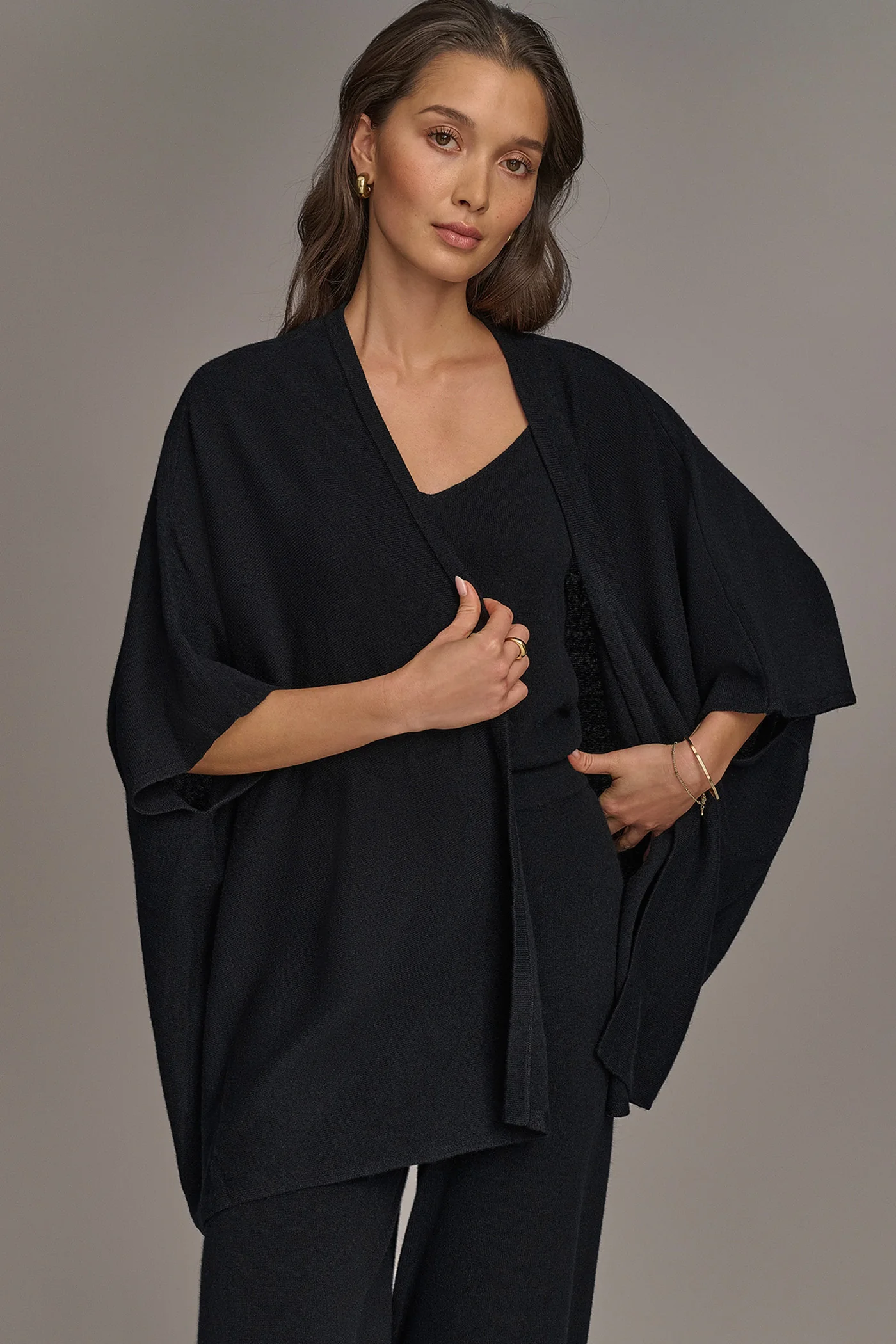 CASHMERE SHORT SLEEVE CARDIGAN - VXVOV