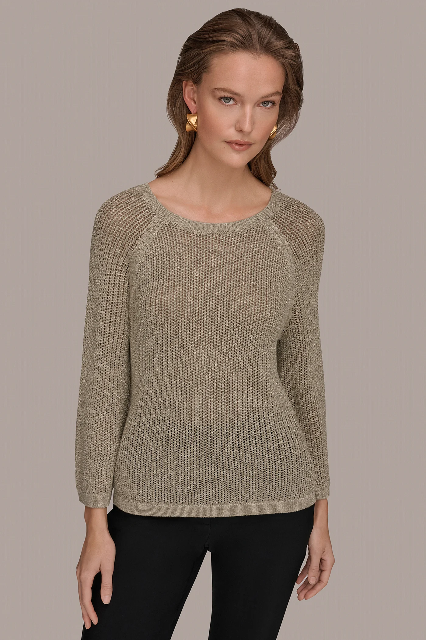 BOAT NECK DOLMAN SWEATER - VXVOV