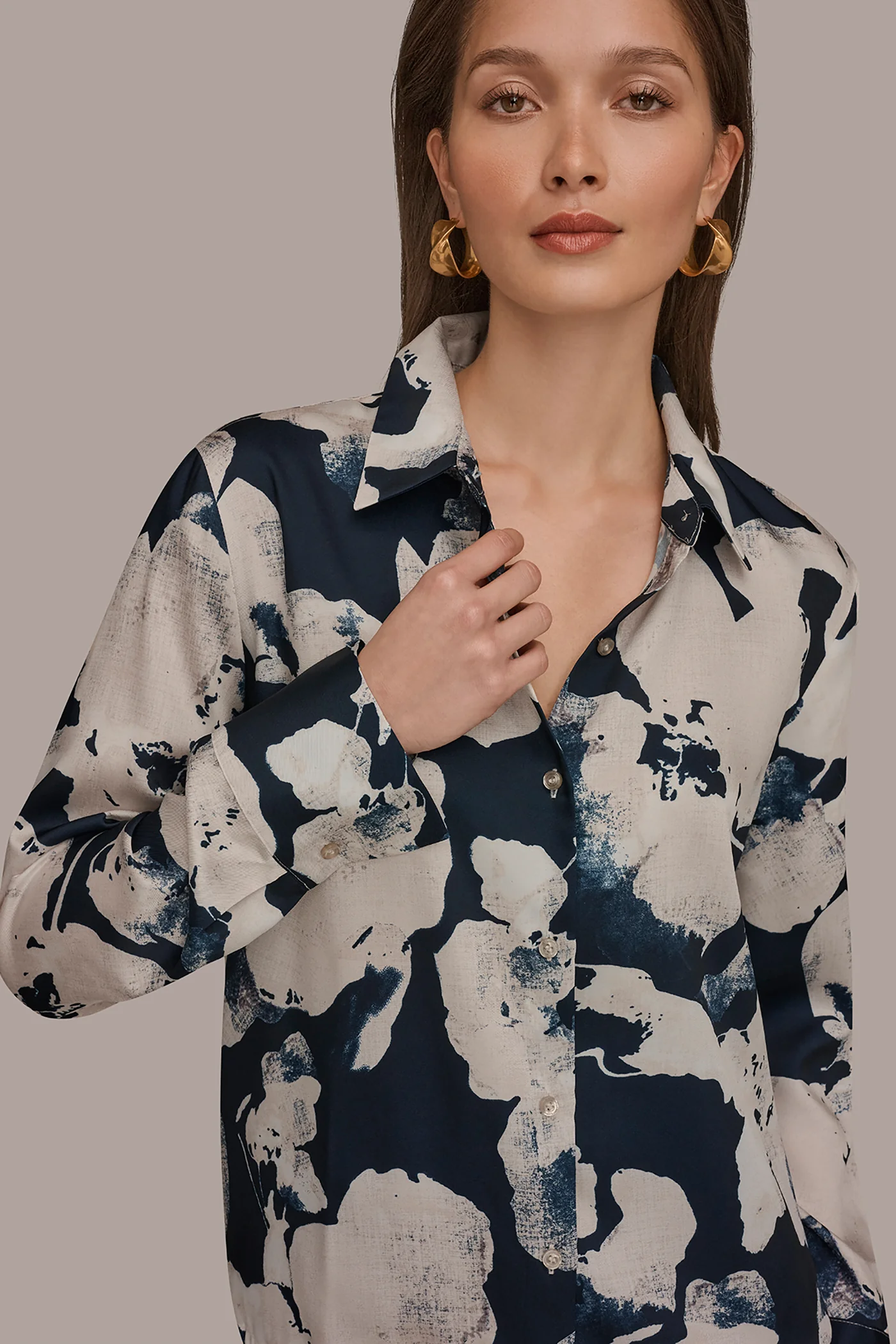 DRAWSTRING HEM BLOUSE - VXVOV