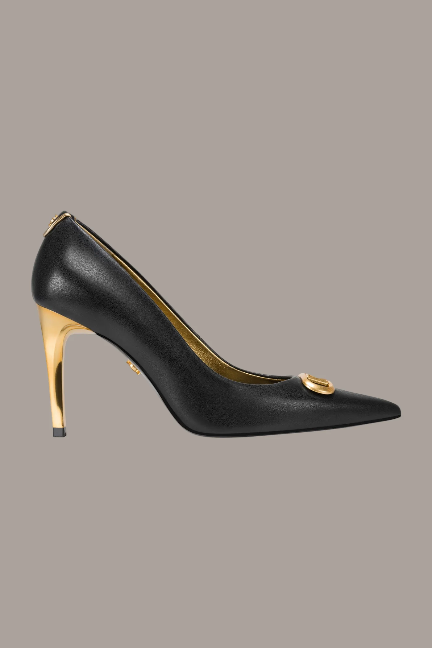 PANTHIA LOGO-EMBELLISHED HIGH PUMP - VXVOV