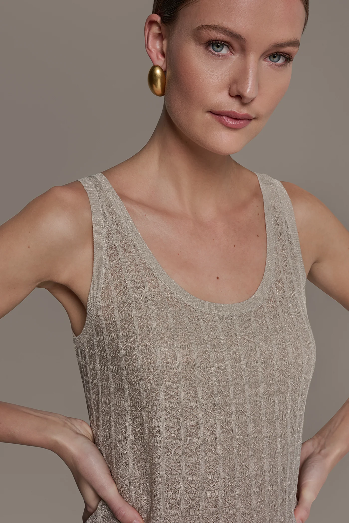 GRID STITCH SHELL - VXVOV