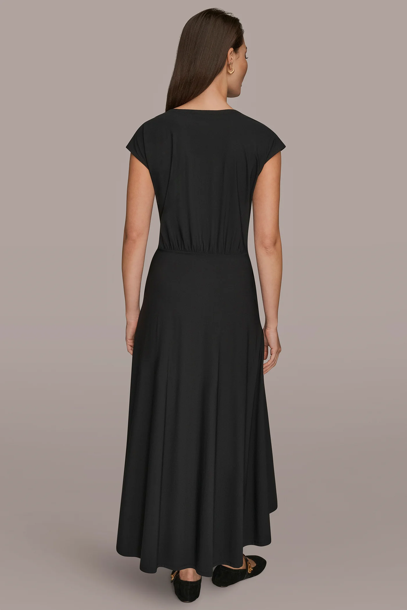 MIDI FIT AND FLARE DRESS - VXVOV