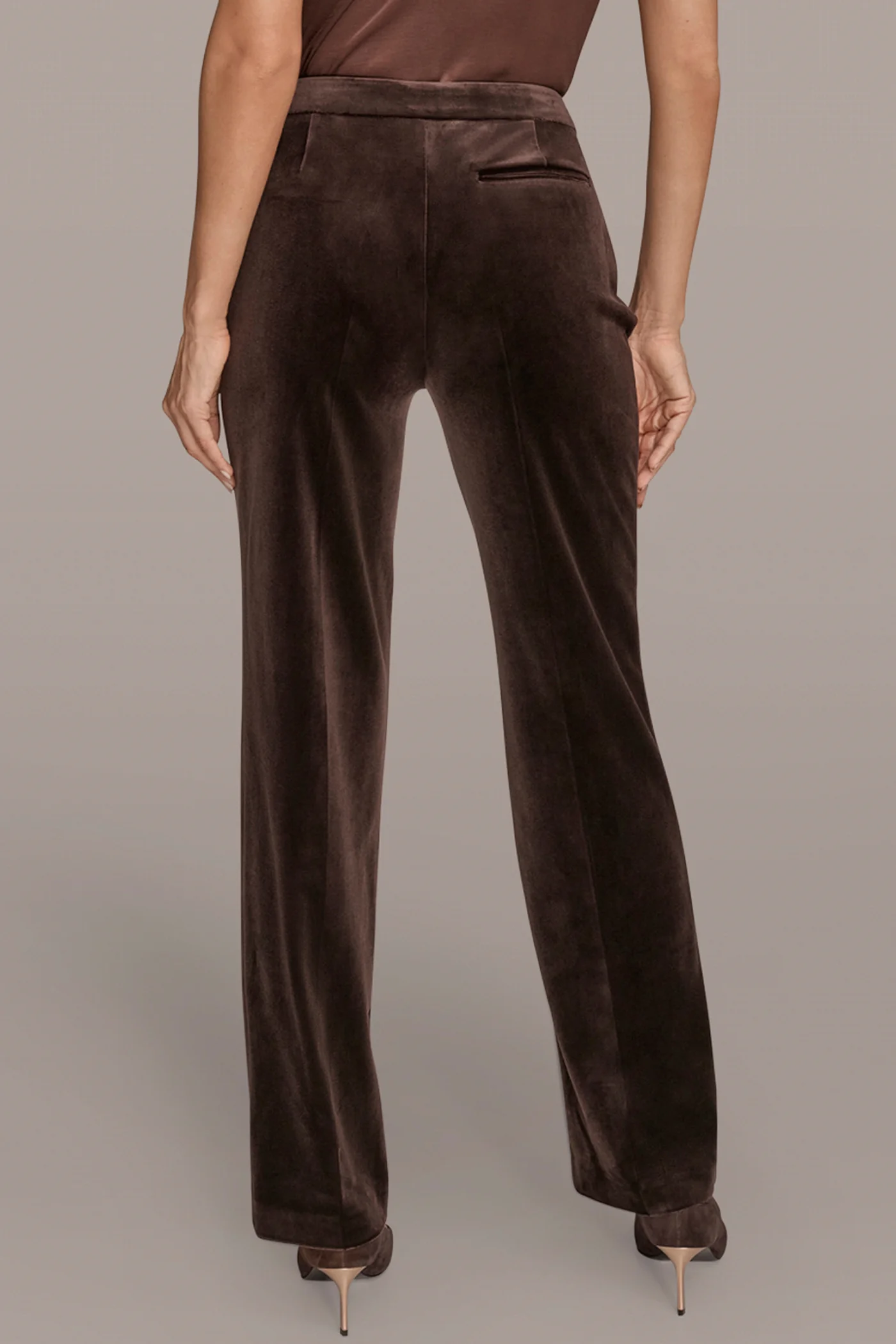 VELVET STRAIGHT LEG PANT - VXVOV