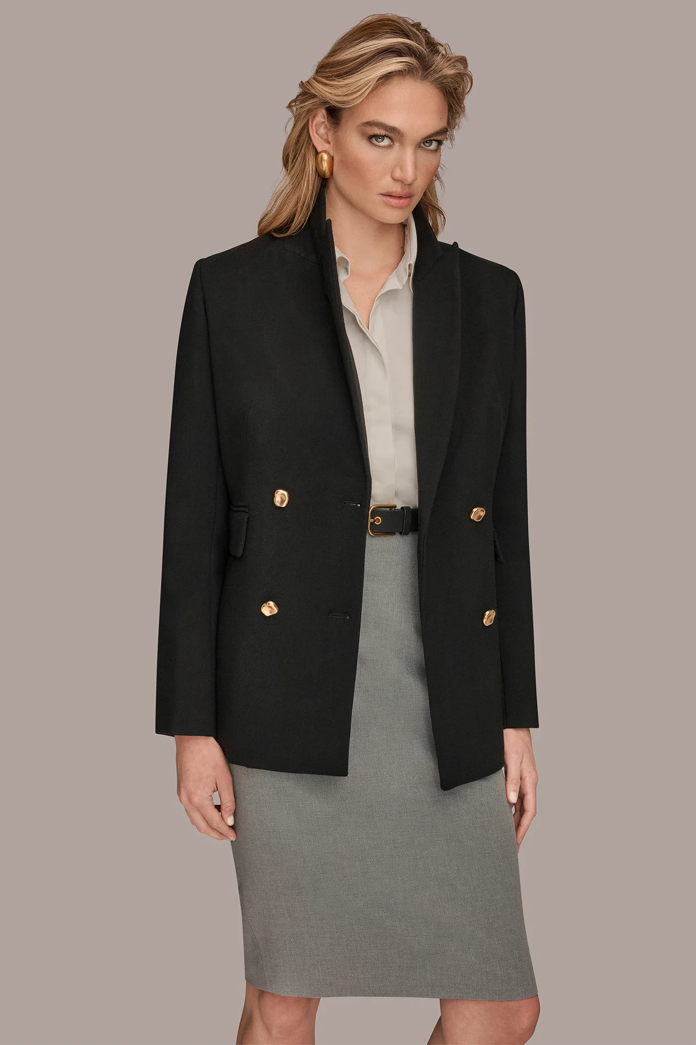 DOUBLE-BREASTED BLAZER - VXVOV