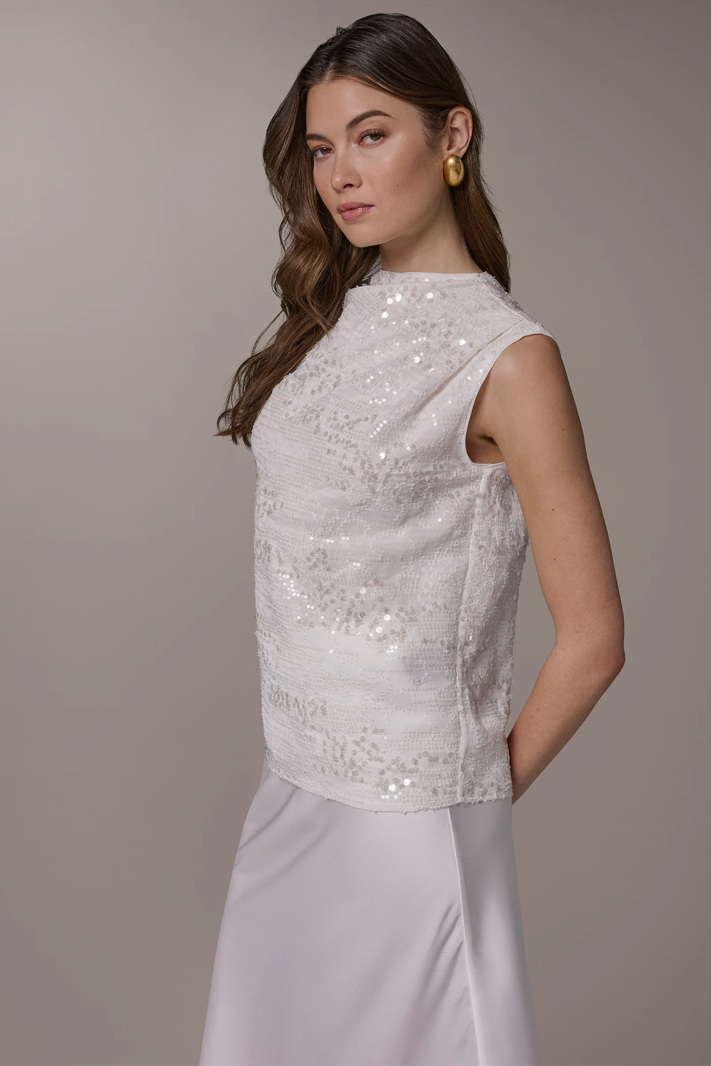 SEQUIN BLOUSE - VXVOV
